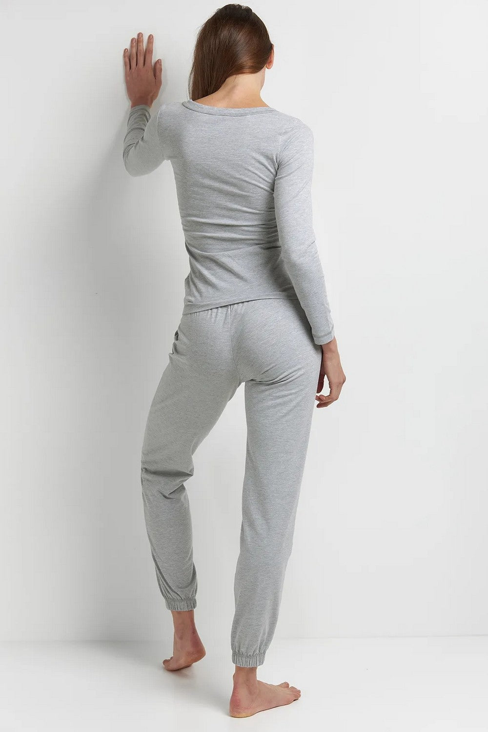 Брюки с карманами LTK 81/12/06 Basic gray