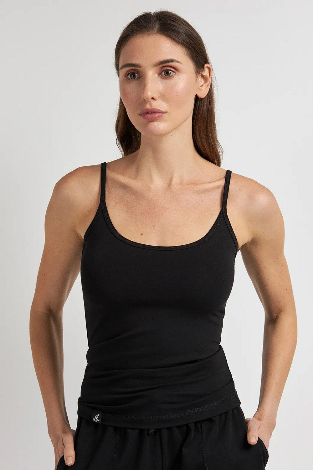 Майка на тонких бретелях LVK 40/15/02 Basic black