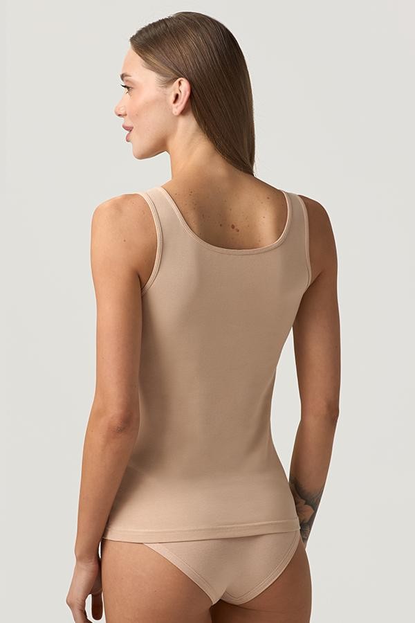 Майка из хлопка LVSK 403/00/06 Miss Comfort beige