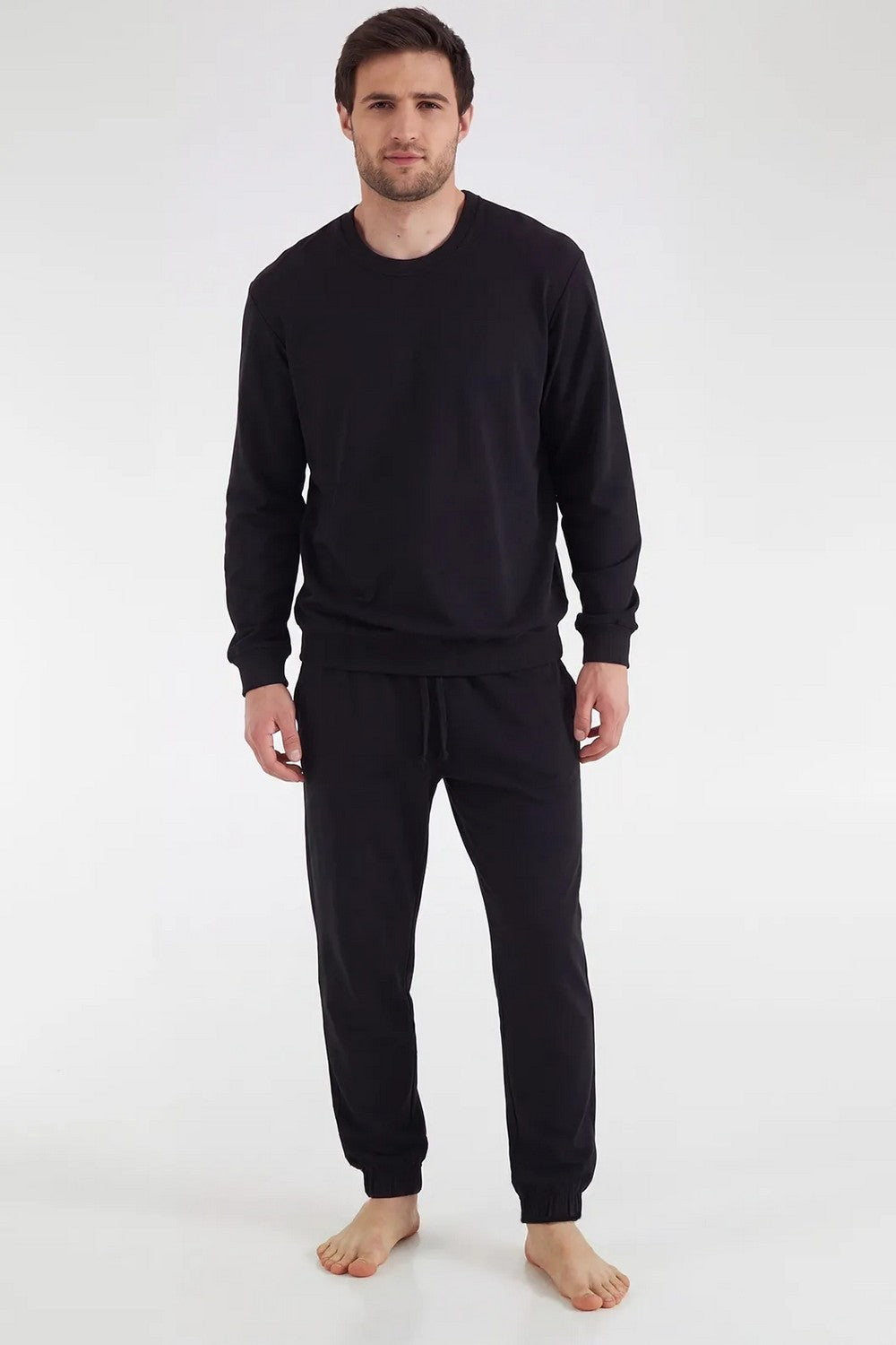 Чоловічі бавовняні штани MTD 81/03/02 Basic black
