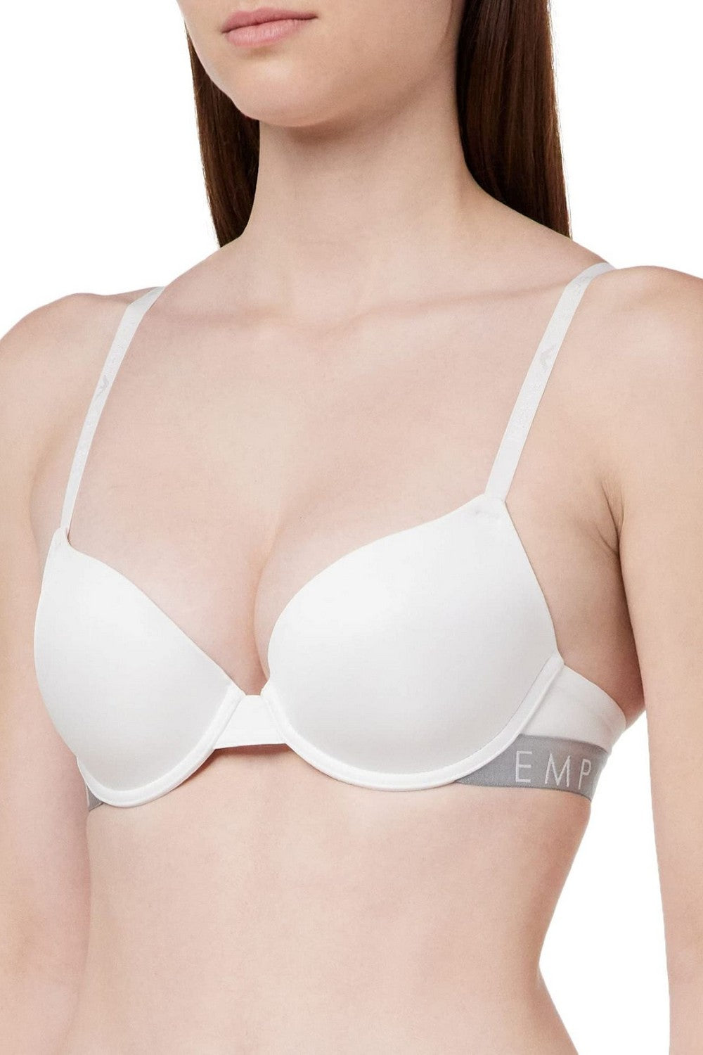 Щільний бюстгальтер з логотипом 105814986 white