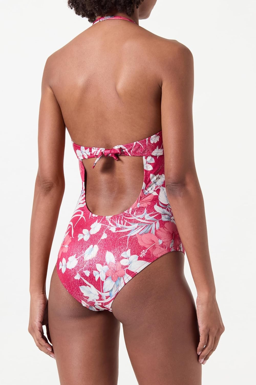 Купальник із принтом 470877766 pink Emporio Armani