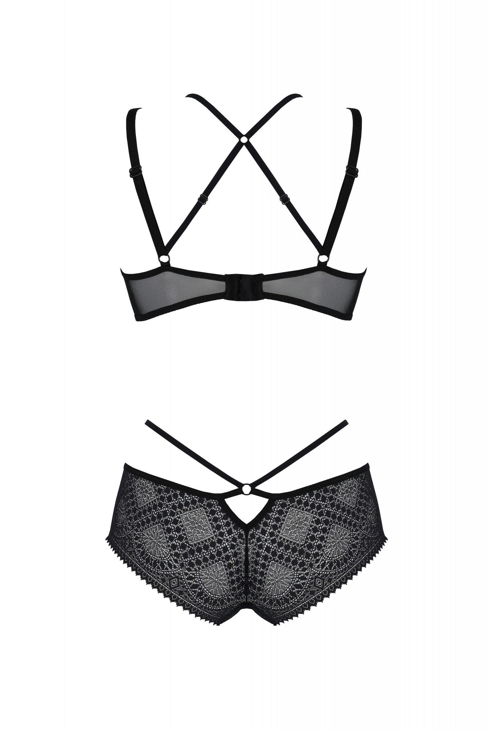 Мереживний комплект із шортиками Drosera bikini