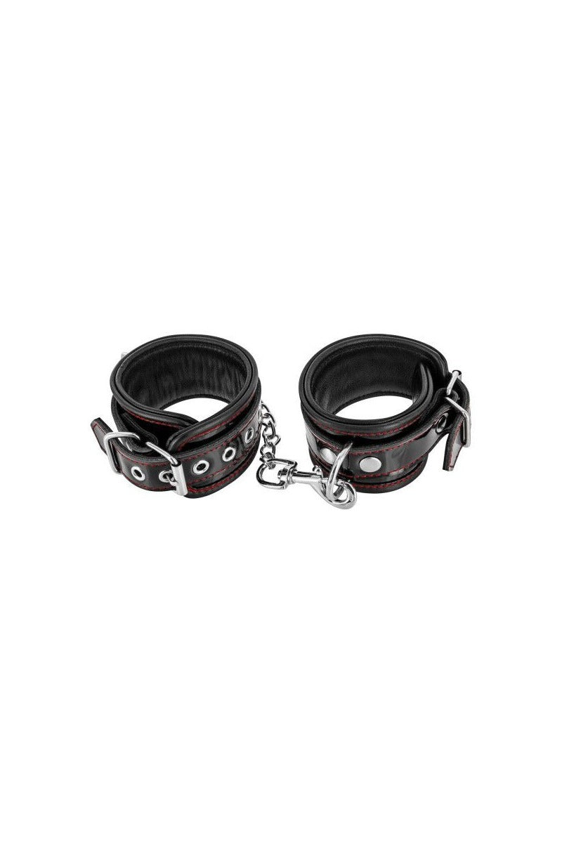 Наручники из лаковой кожи Premium Patent leather handcuffs