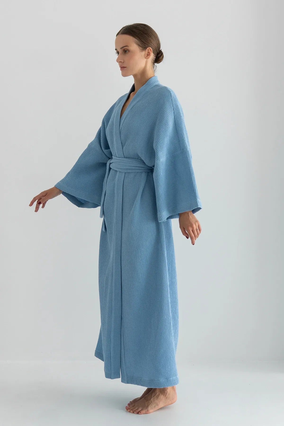 Хлопковый халат-кимоно Azure HL0035-04-04