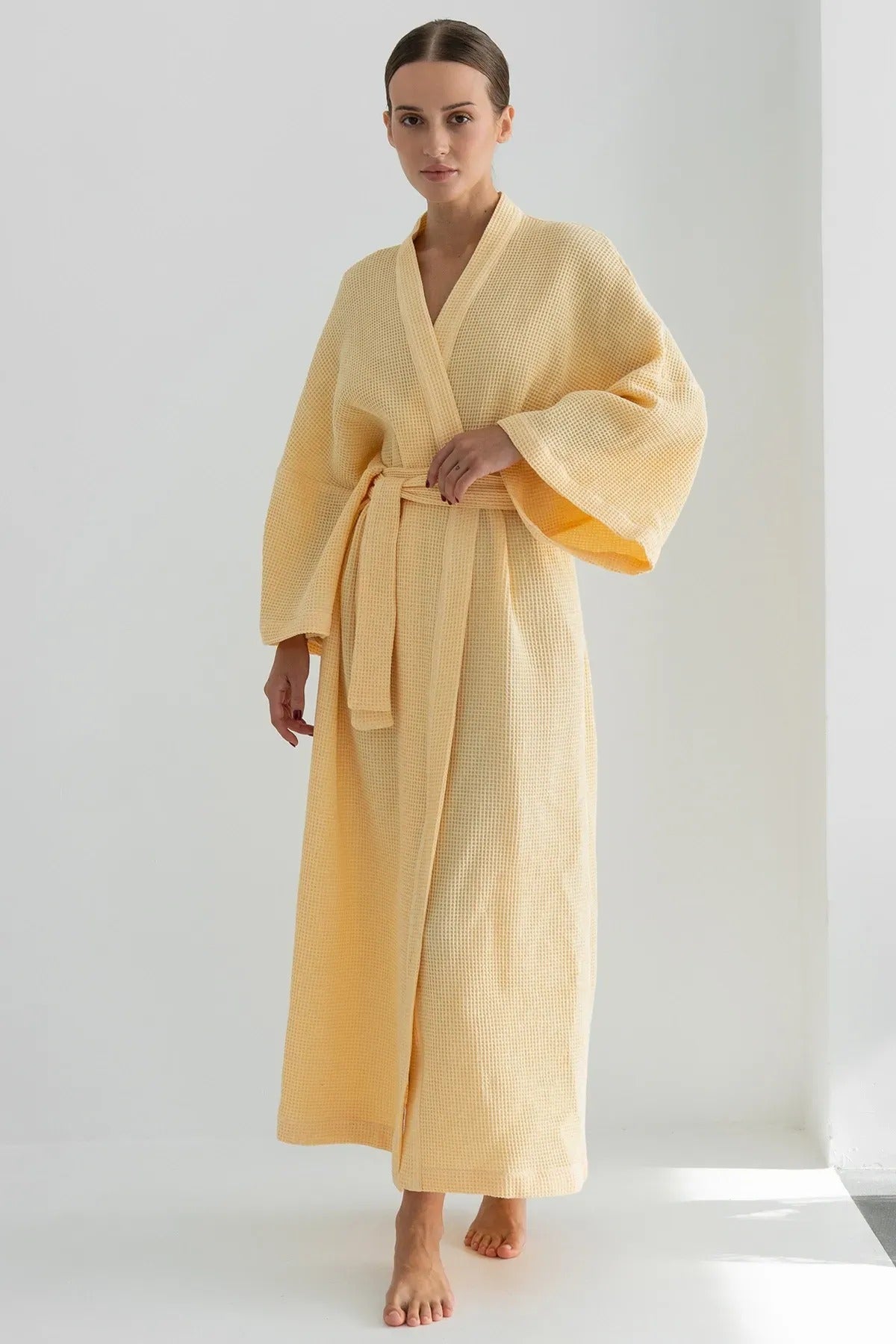 Хлопковый халат-кимоно Canary HL0035-89-04