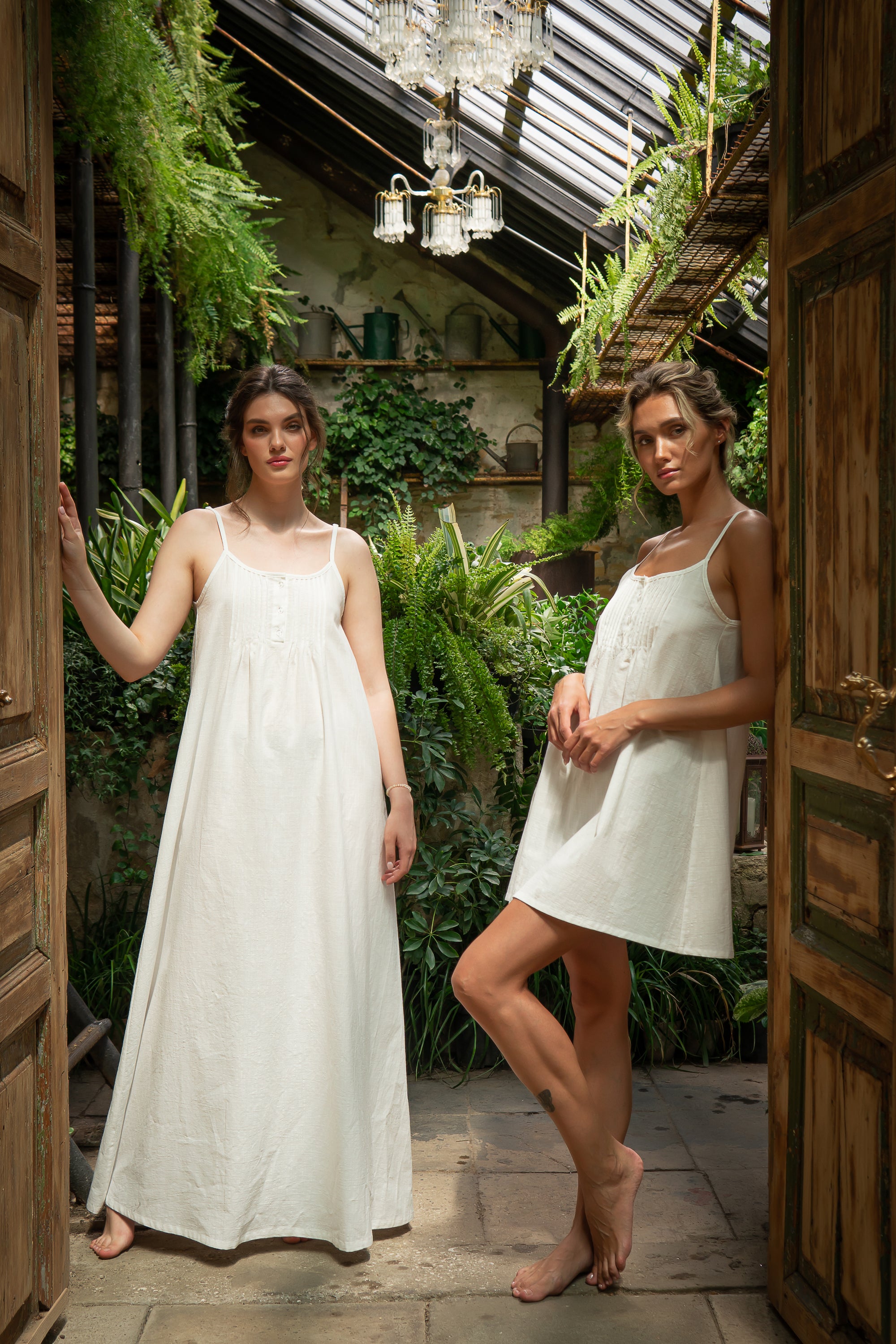 Лляна сорочка Evelyn short LM0074-02-20