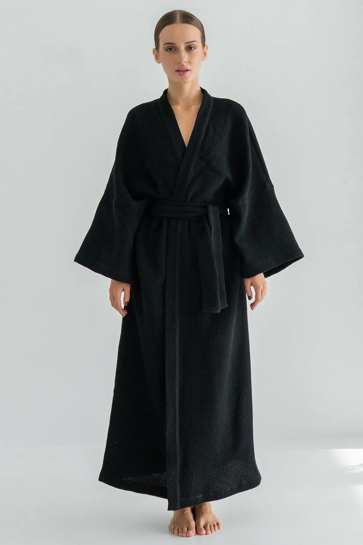 Хлопковый халат-кимоно Grease HL0035-16-04