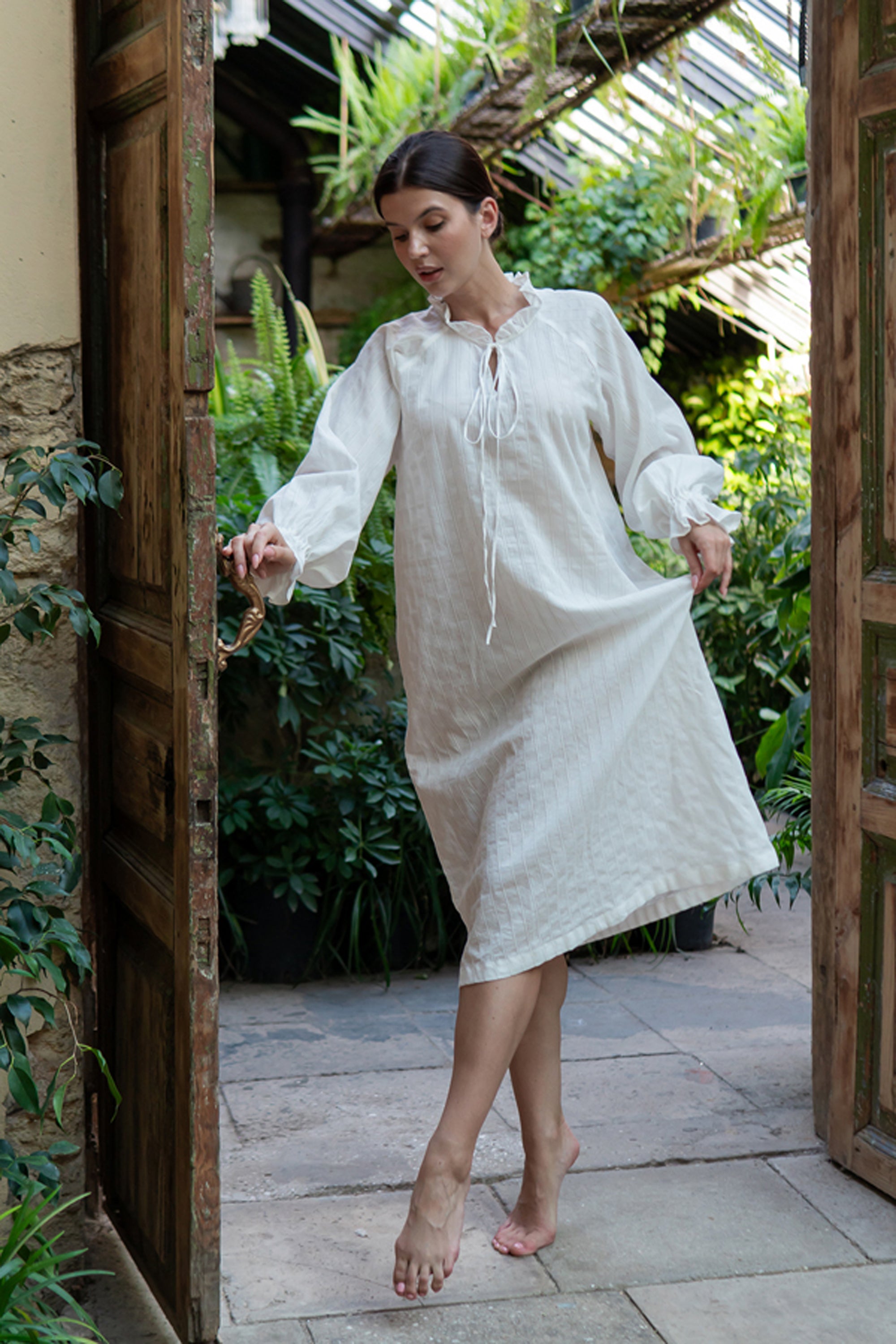 Подовжена нічна сорочка Isla HL0076-02-20