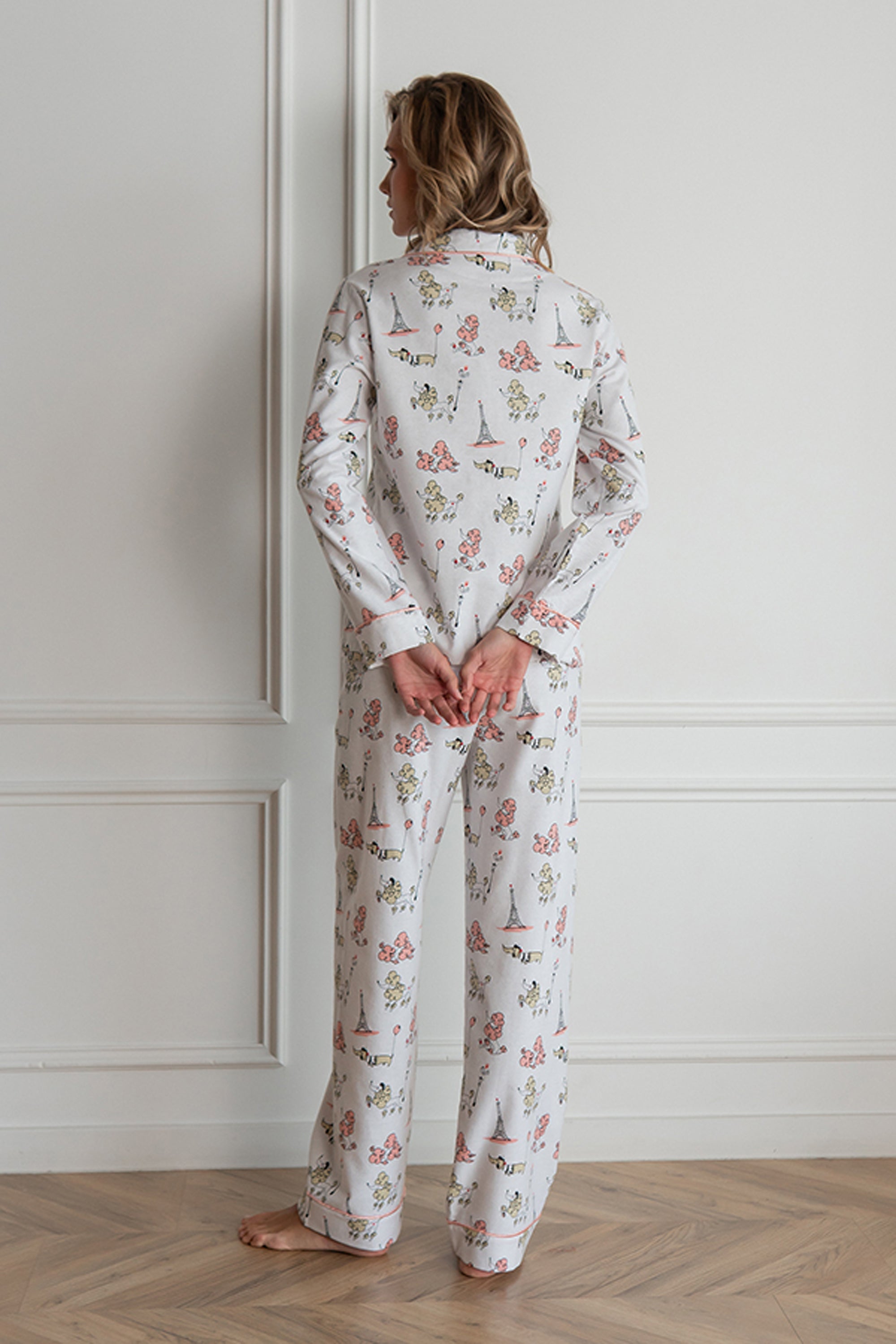 Фланелевая пижама с брюками Paris FL0010-66-69