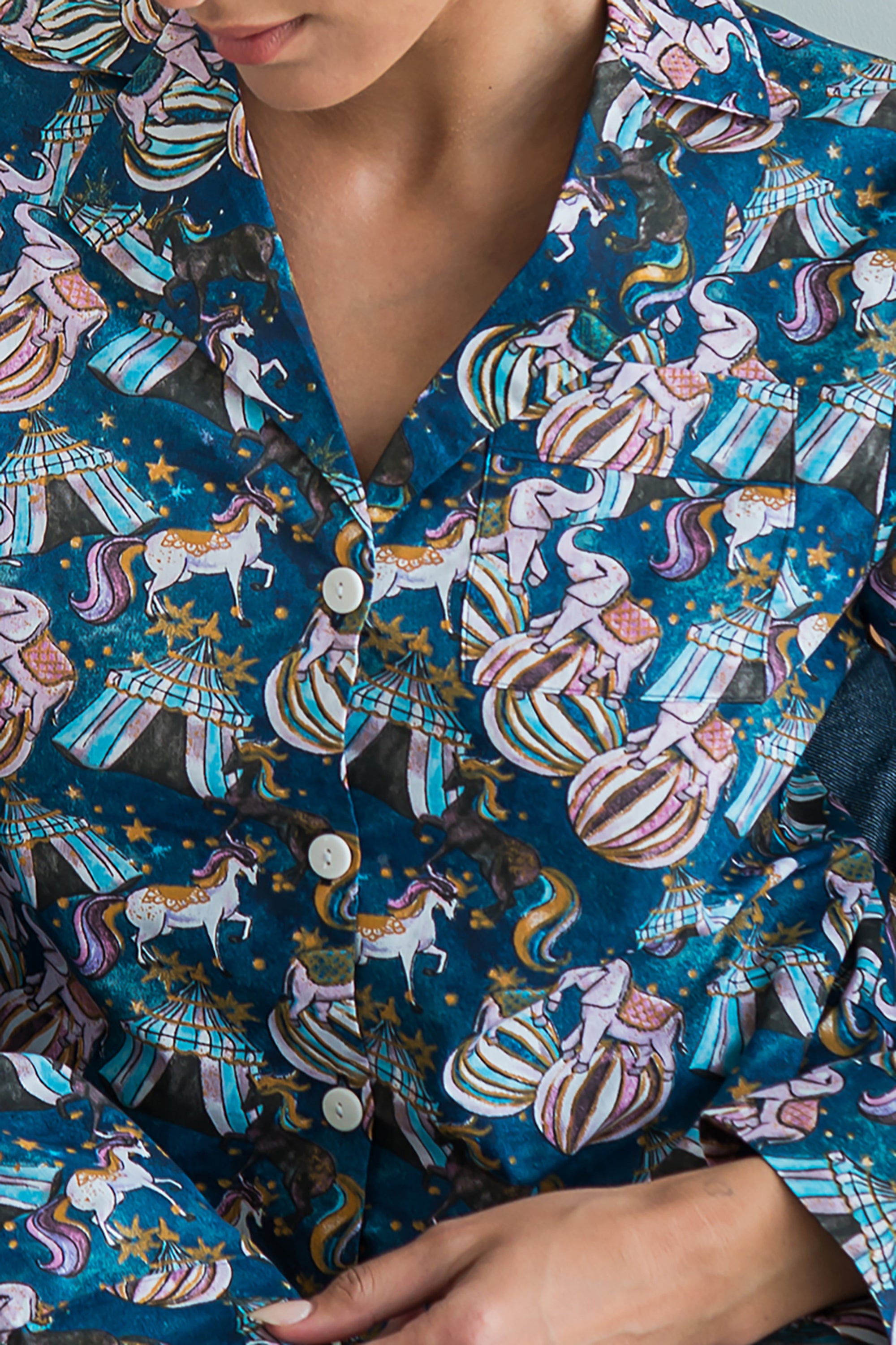 Хлопковая пижама с ярким принтом Shapito HL0057-97-69