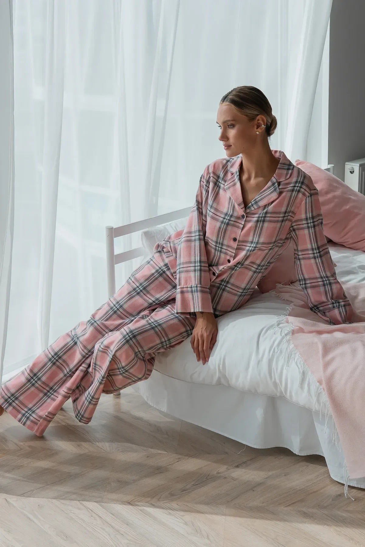 Фланелева піжама зі штанами Zephyr FL0073-20-69