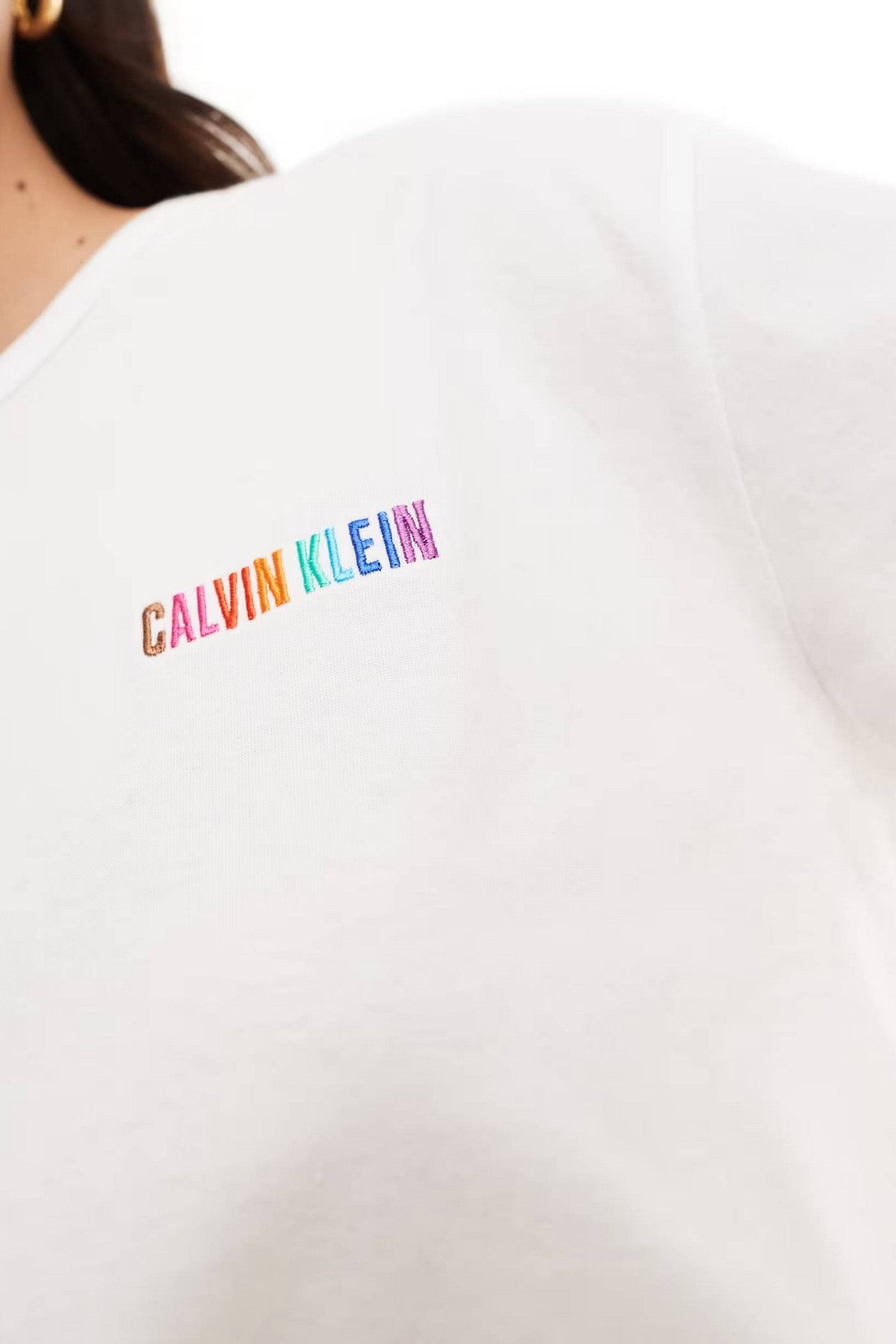 Укороченная футболка 529614265 white