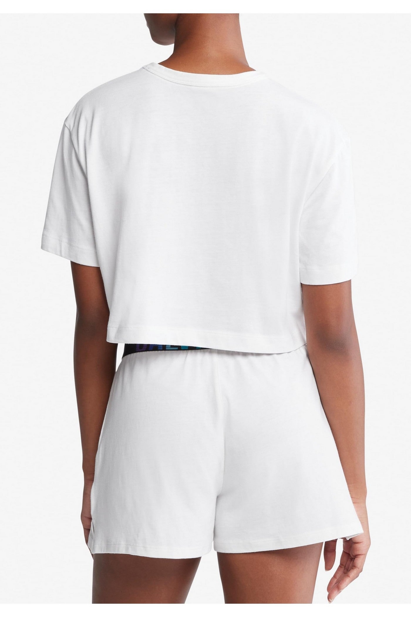 Укороченная футболка 529614265 white