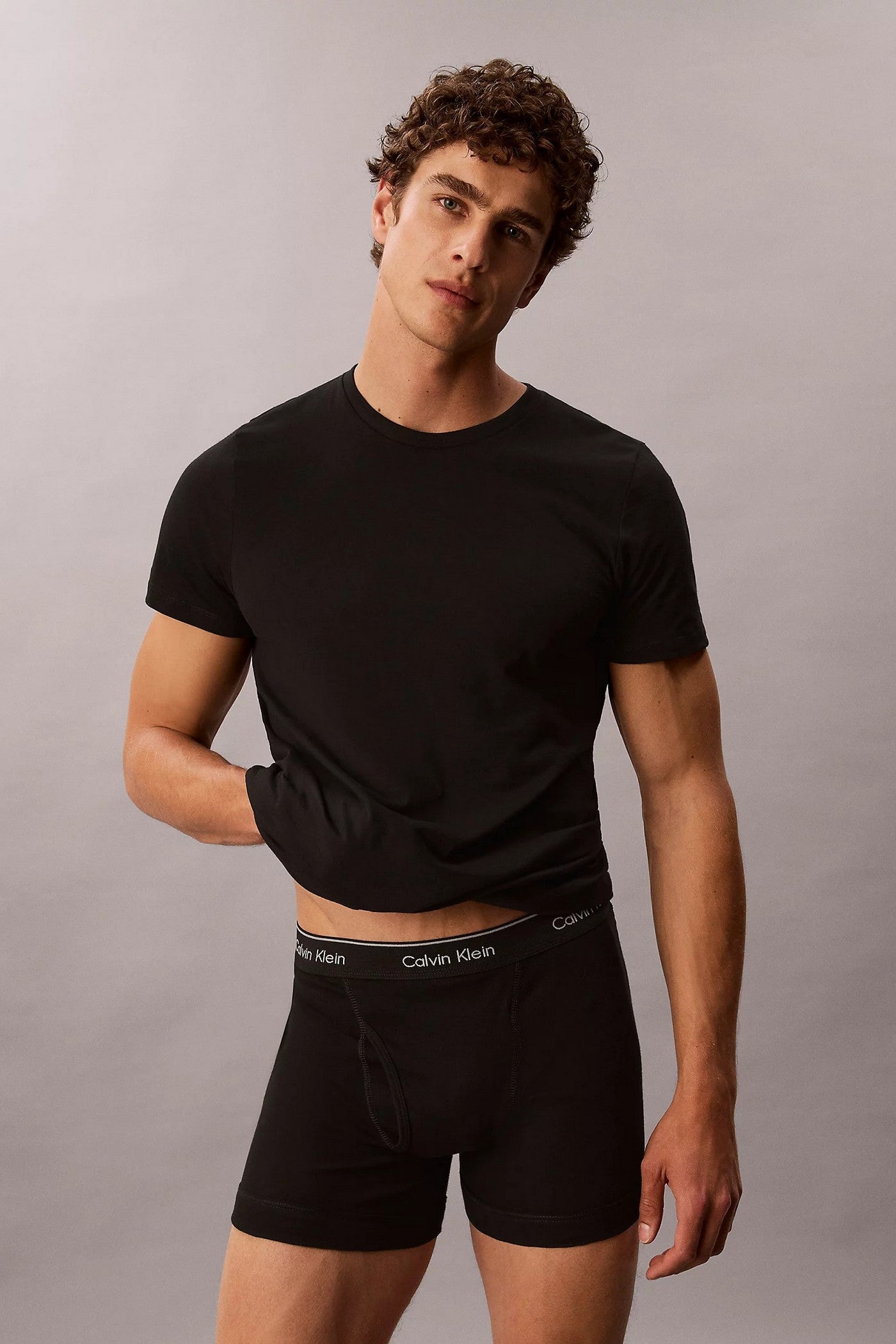 Чоловічі футболки 889662750 (5 шт.) black Calvin Klein