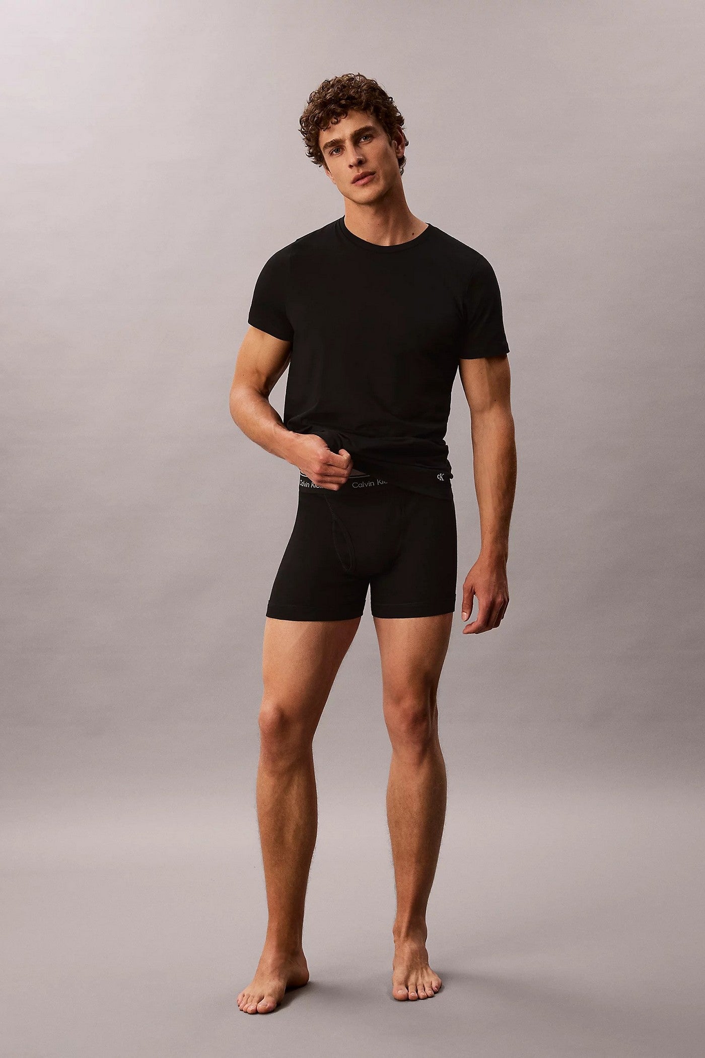 Чоловічі футболки 889662750 (5 шт.) black Calvin Klein