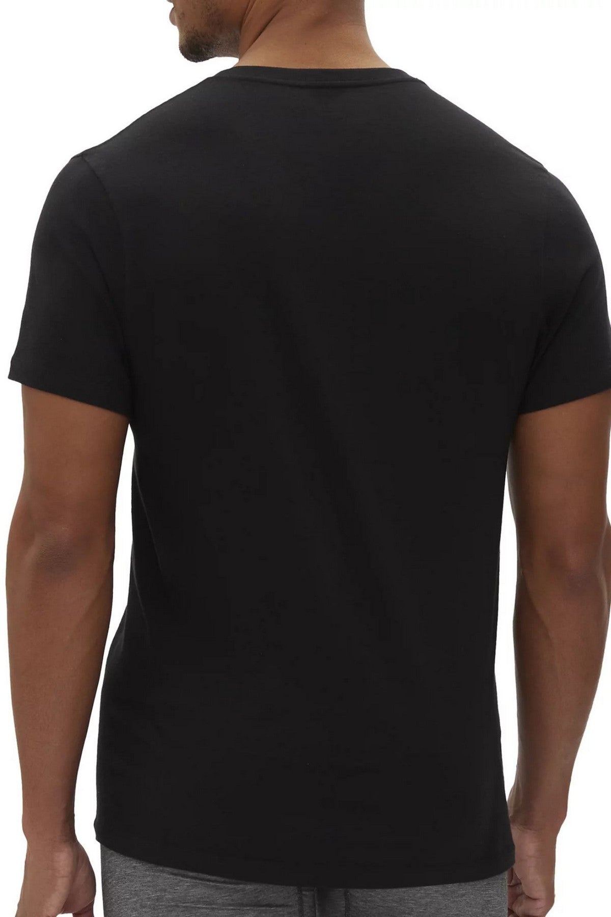 Бавовняна чоловіча футболка 923231370 (3 шт.) black