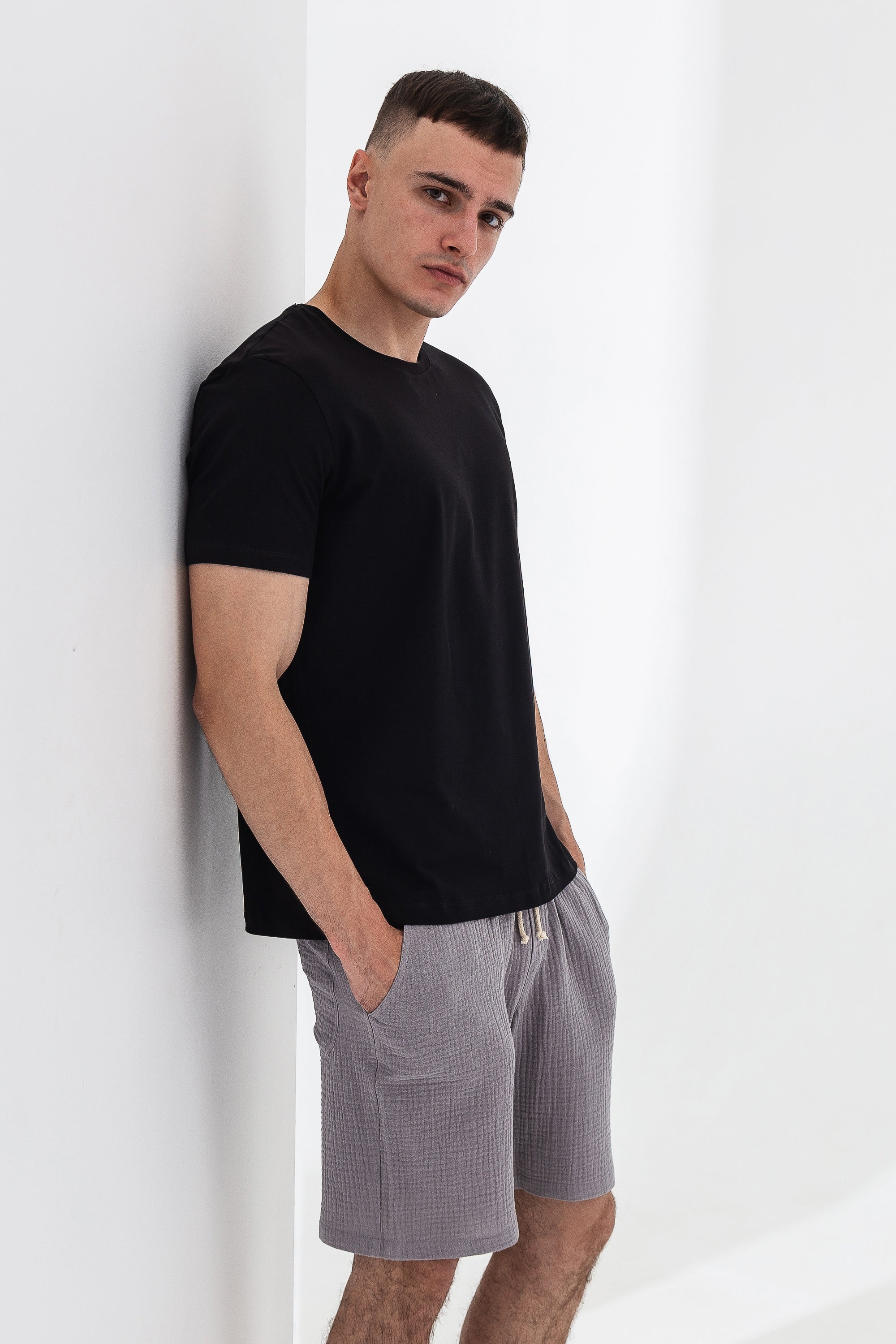 Мужская футболка из модала 25046