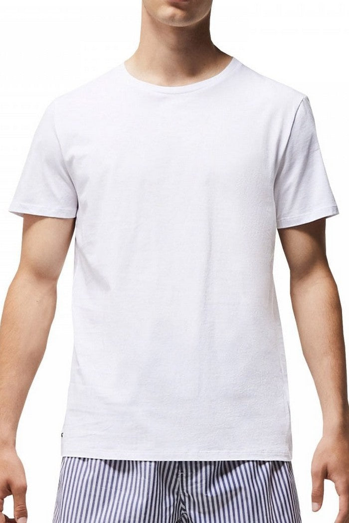 Бавовняна чоловіча футболка 501989868 (3 шт.) white Lacoste