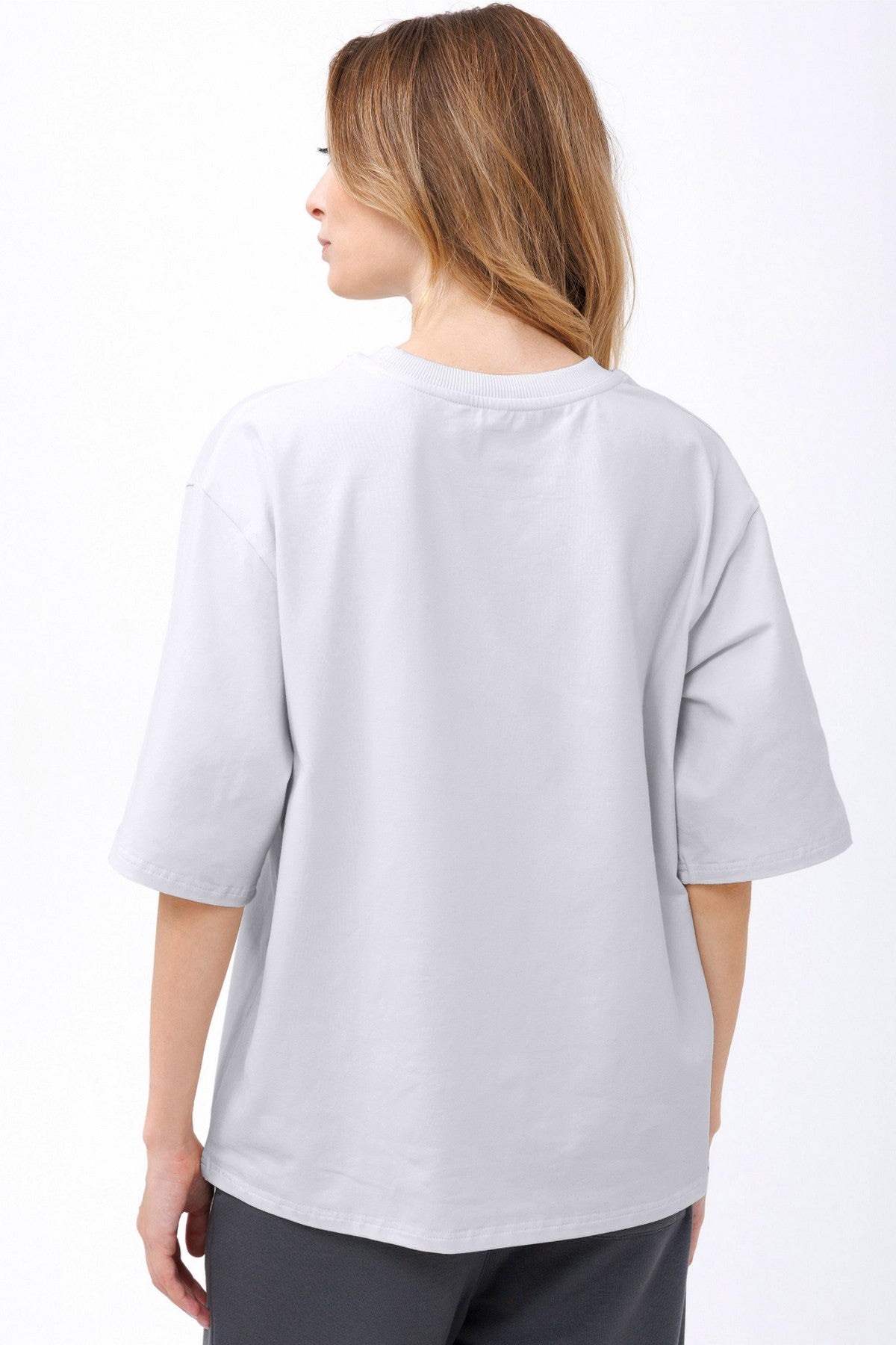 Джемпер-футболка оверсайз 1618/16203