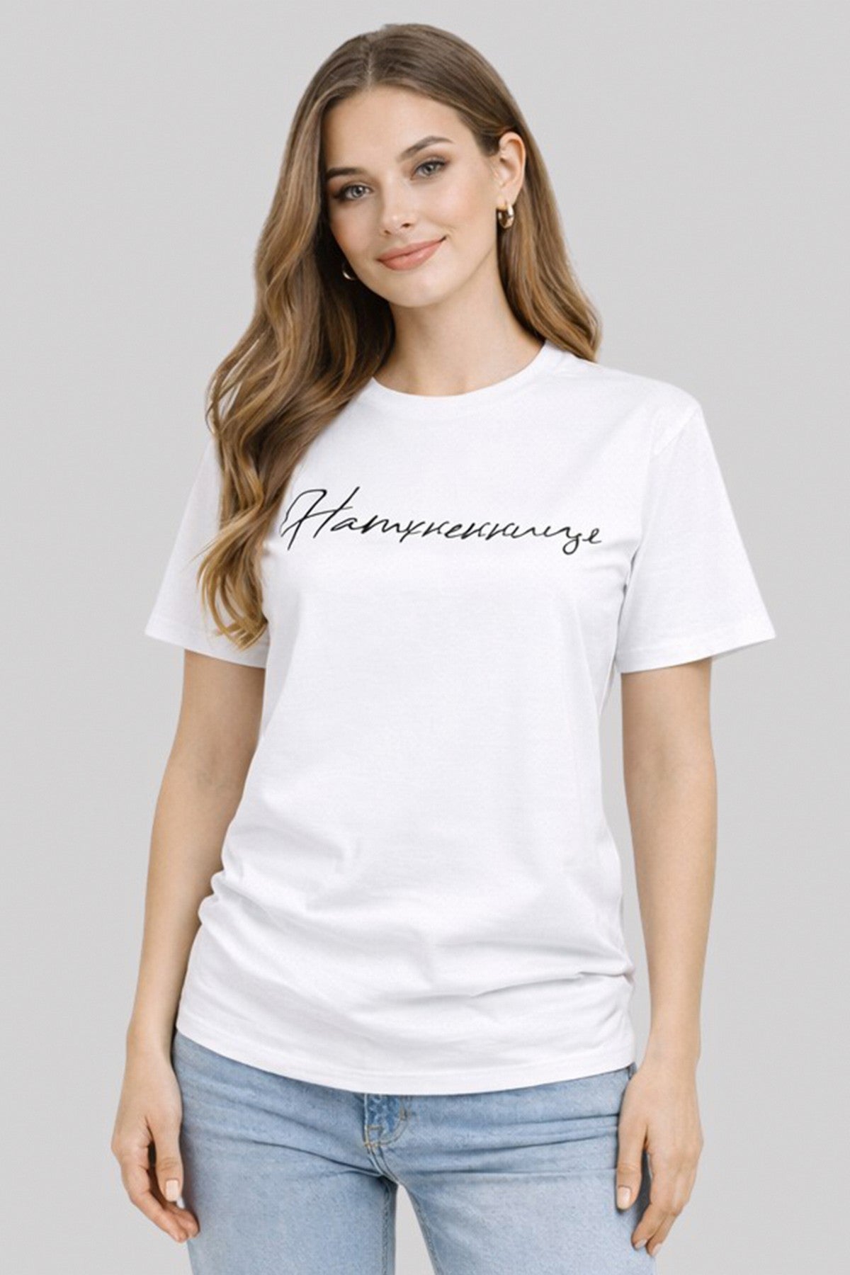 Хлопковая футболка 1900/18001