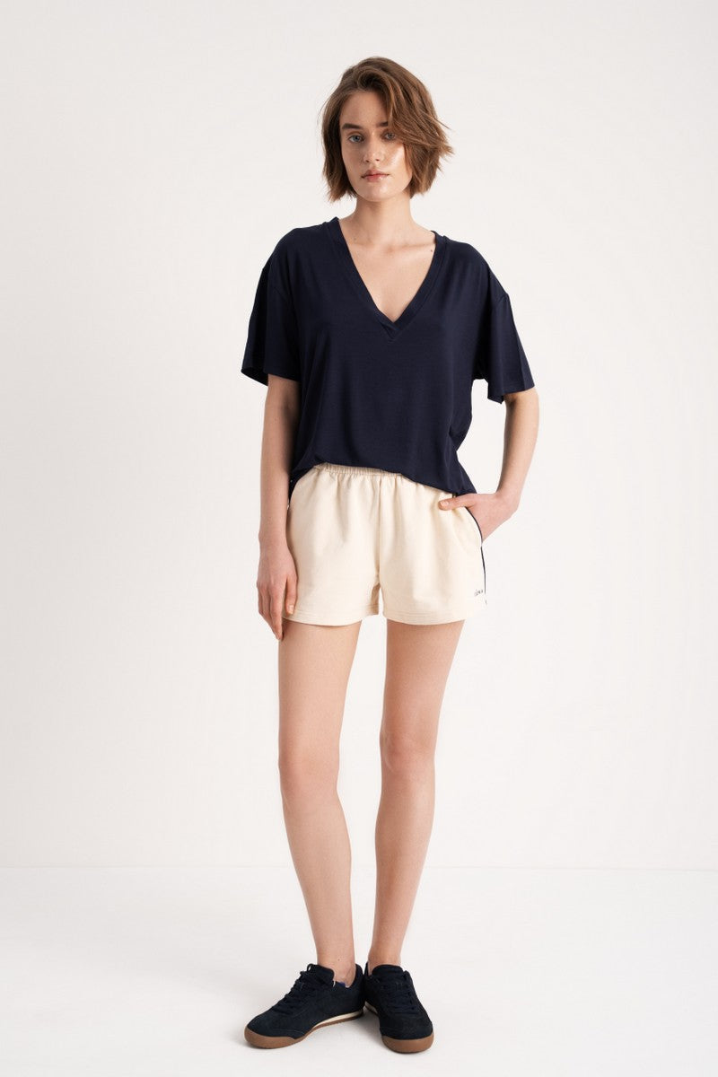 Футболка из вискозы L033 Lolita dark blue