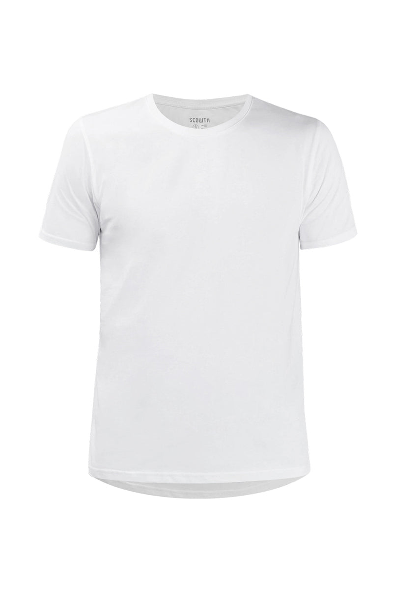 Мужская футболка из хлопка White t-shirt white