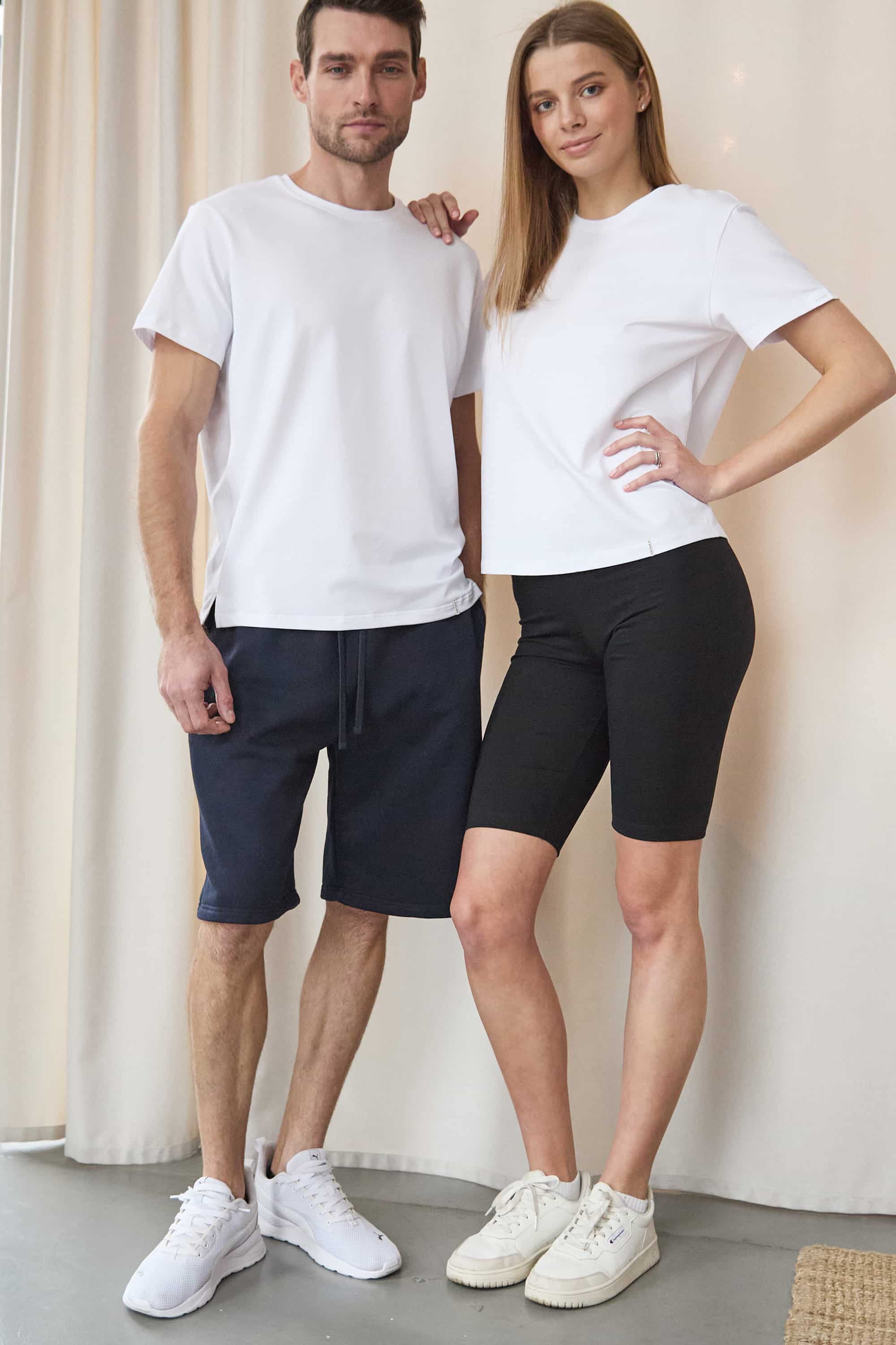 Базовая хлопковая футболка LH320-03 Regular Lady Lima white