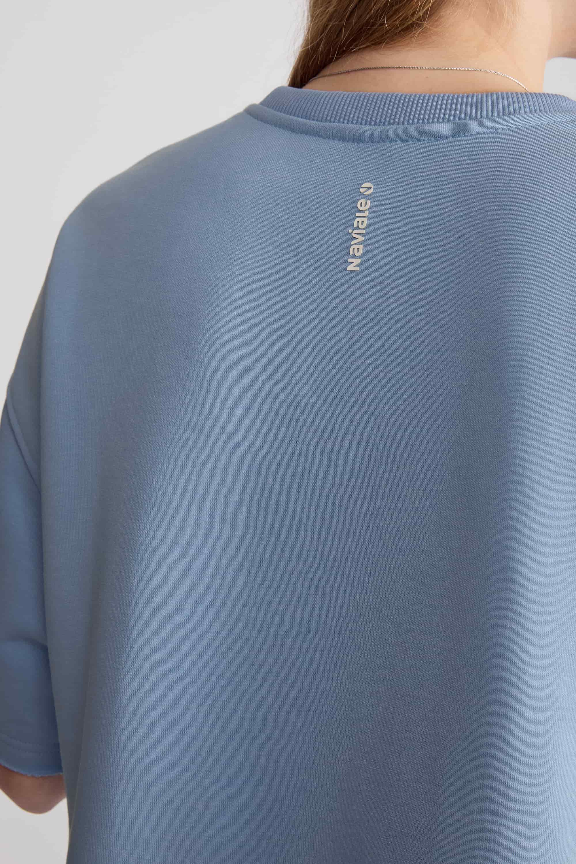 Трикотажная футболка LH322-02 Malibu blue