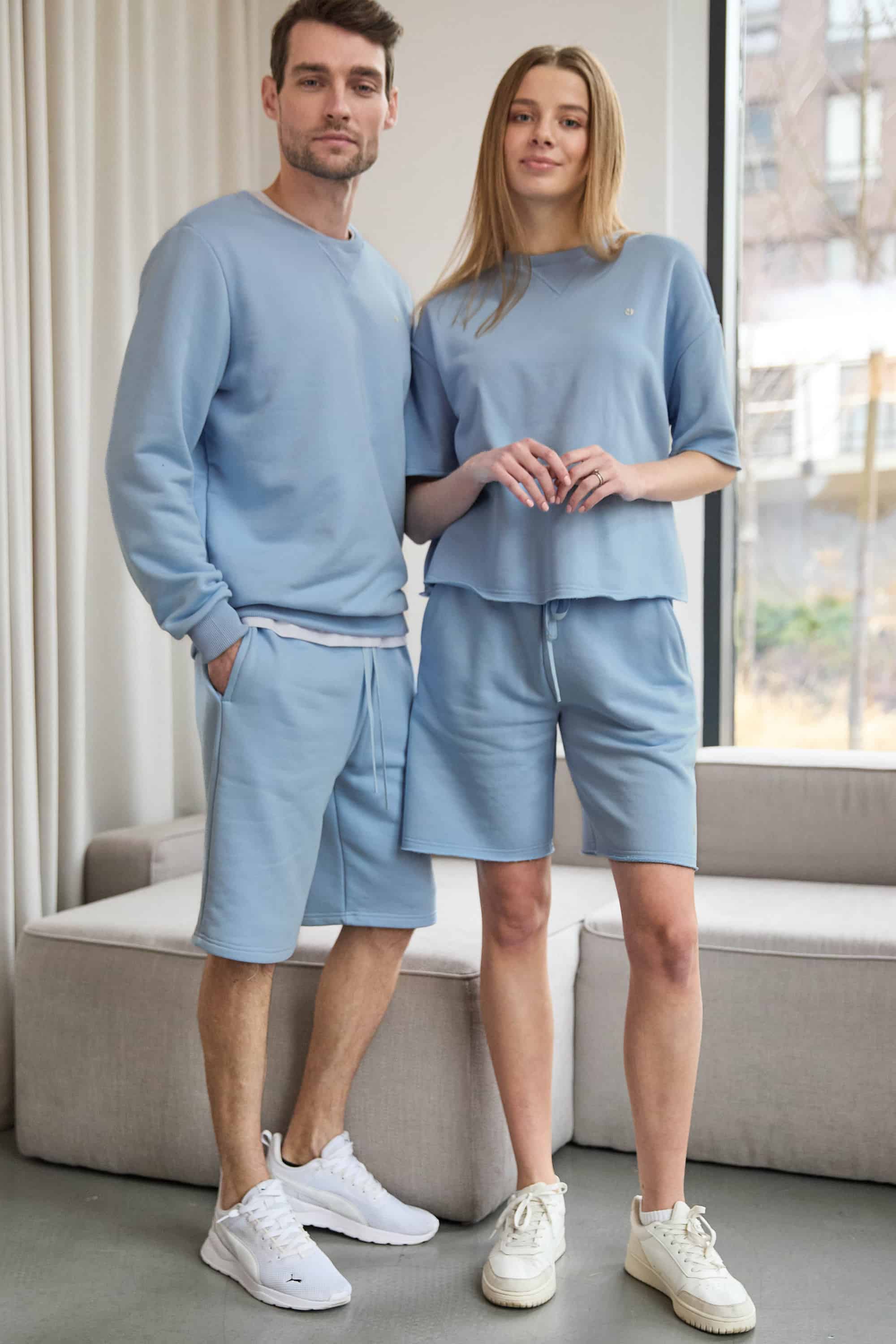 Трикотажная футболка LH322-02 Malibu blue