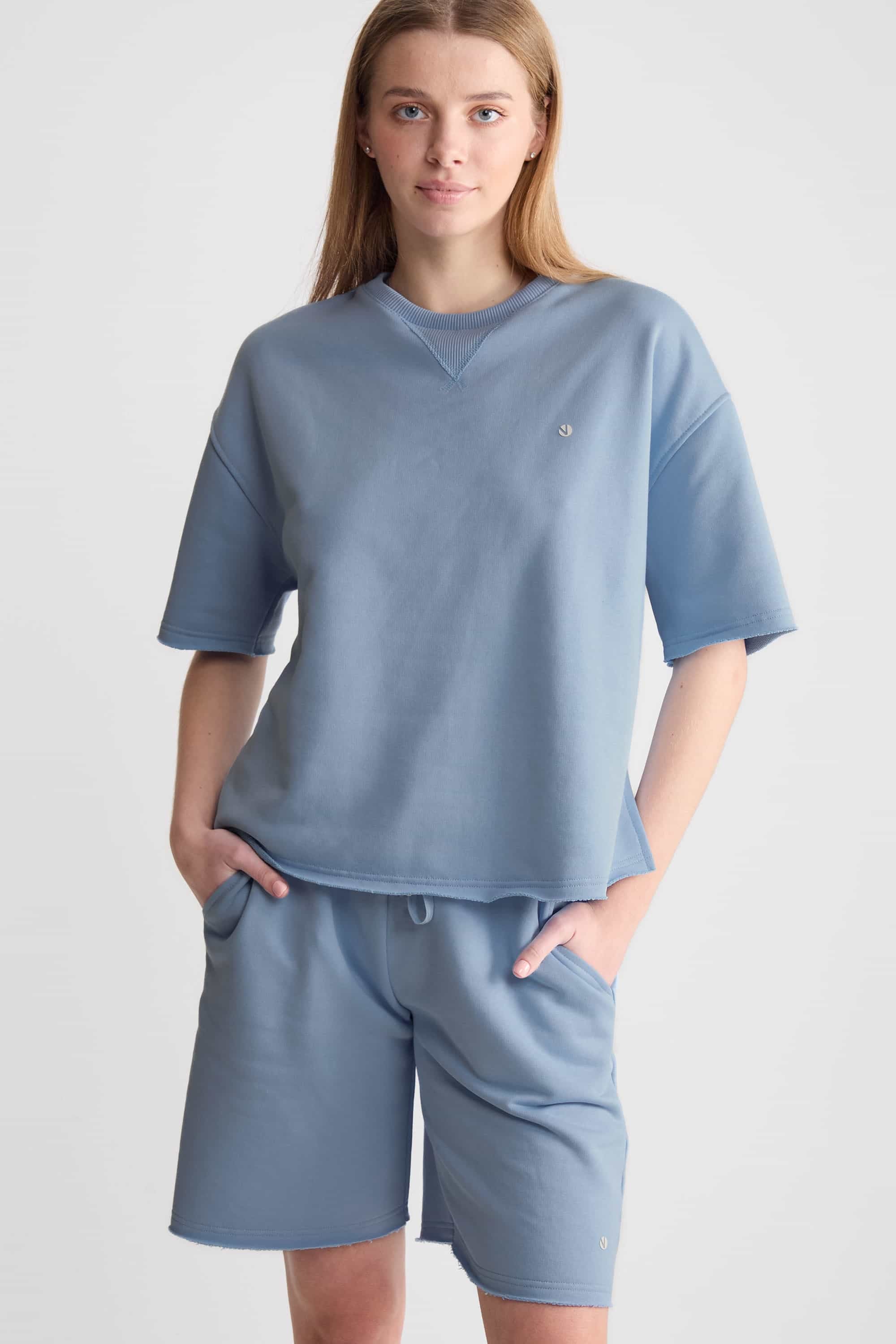 Трикотажная футболка LH322-02 Malibu blue