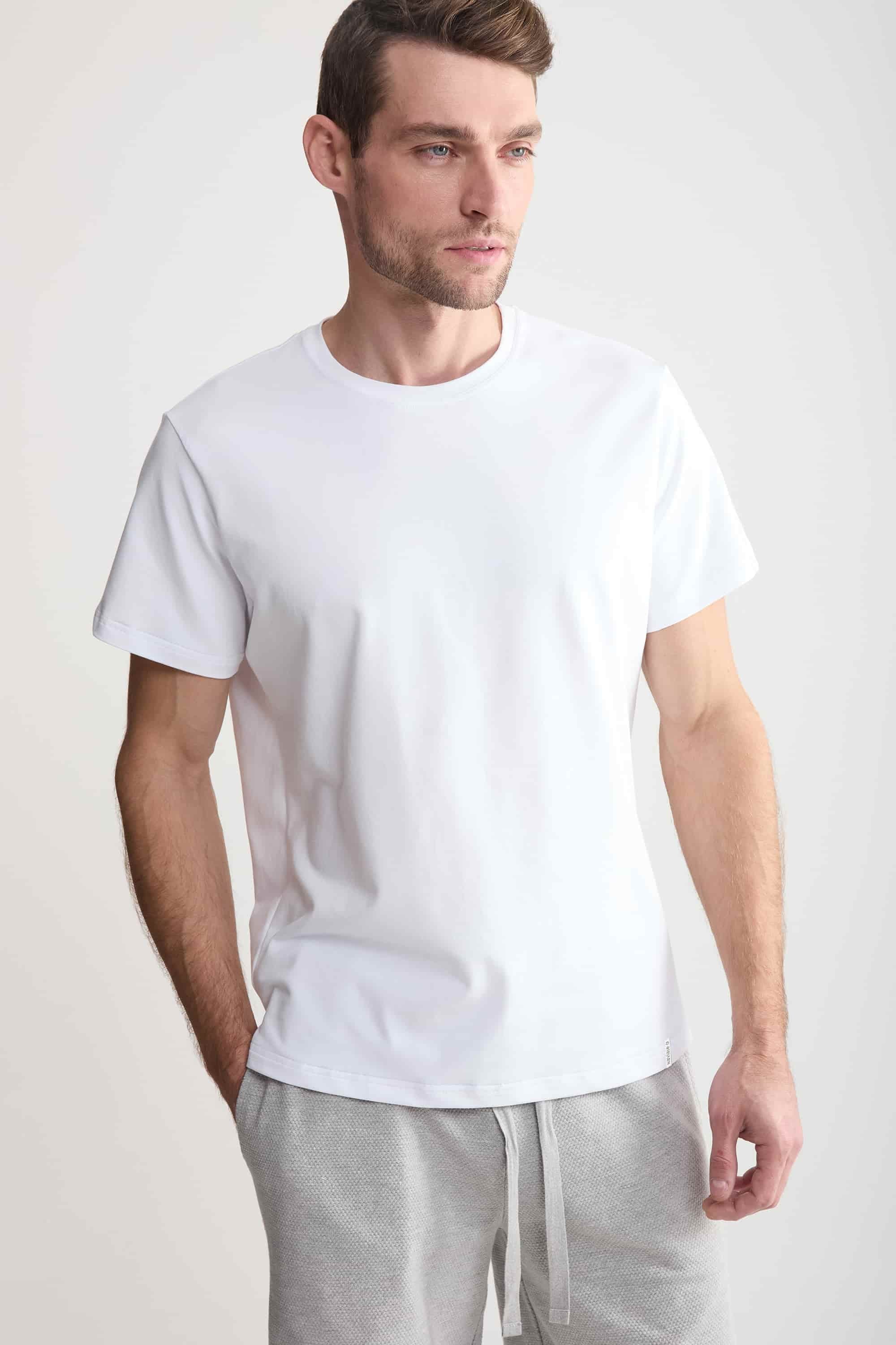 Мужская футболка MH320-01 Regular Man Charlie white