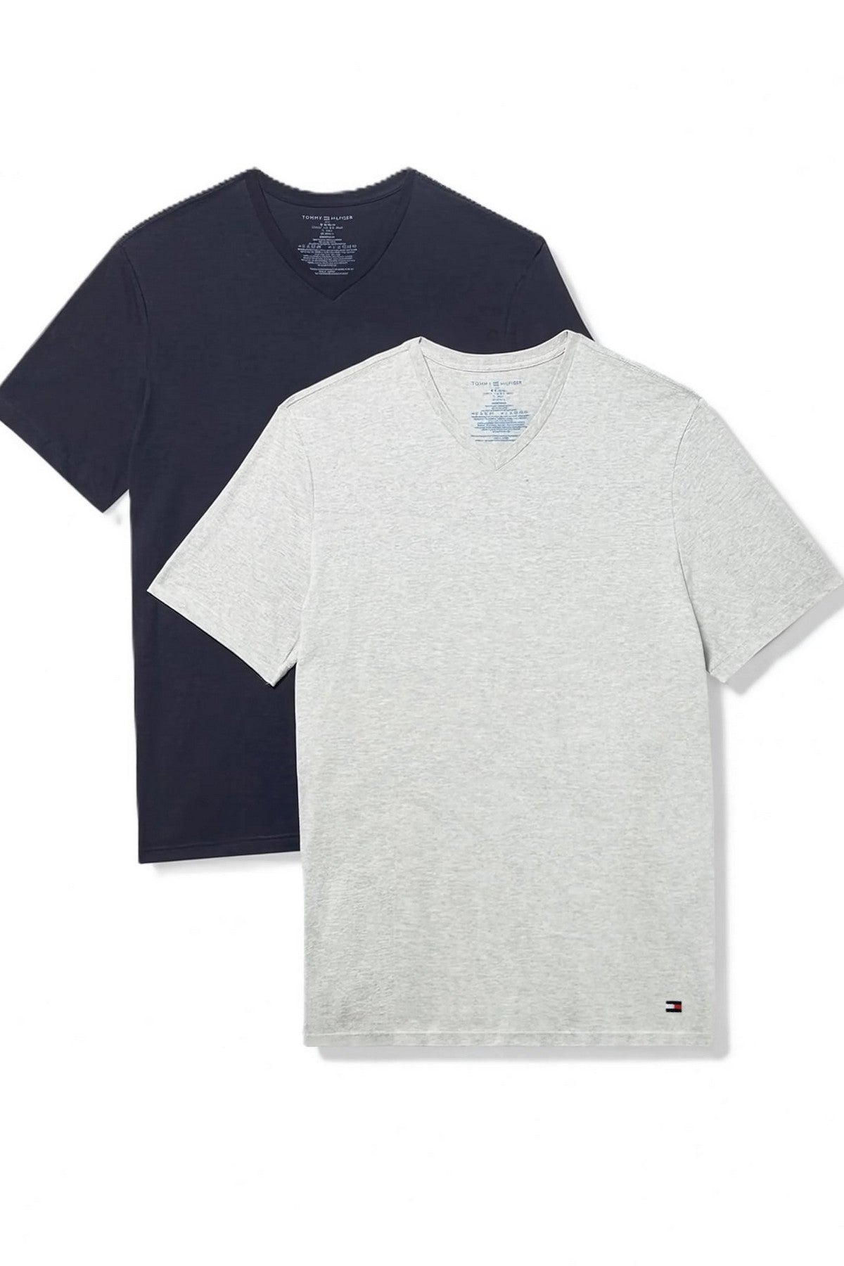 Бавовняна чоловіча футболка 426690310 (2 шт.) blue/gray Tommy Hilfiger