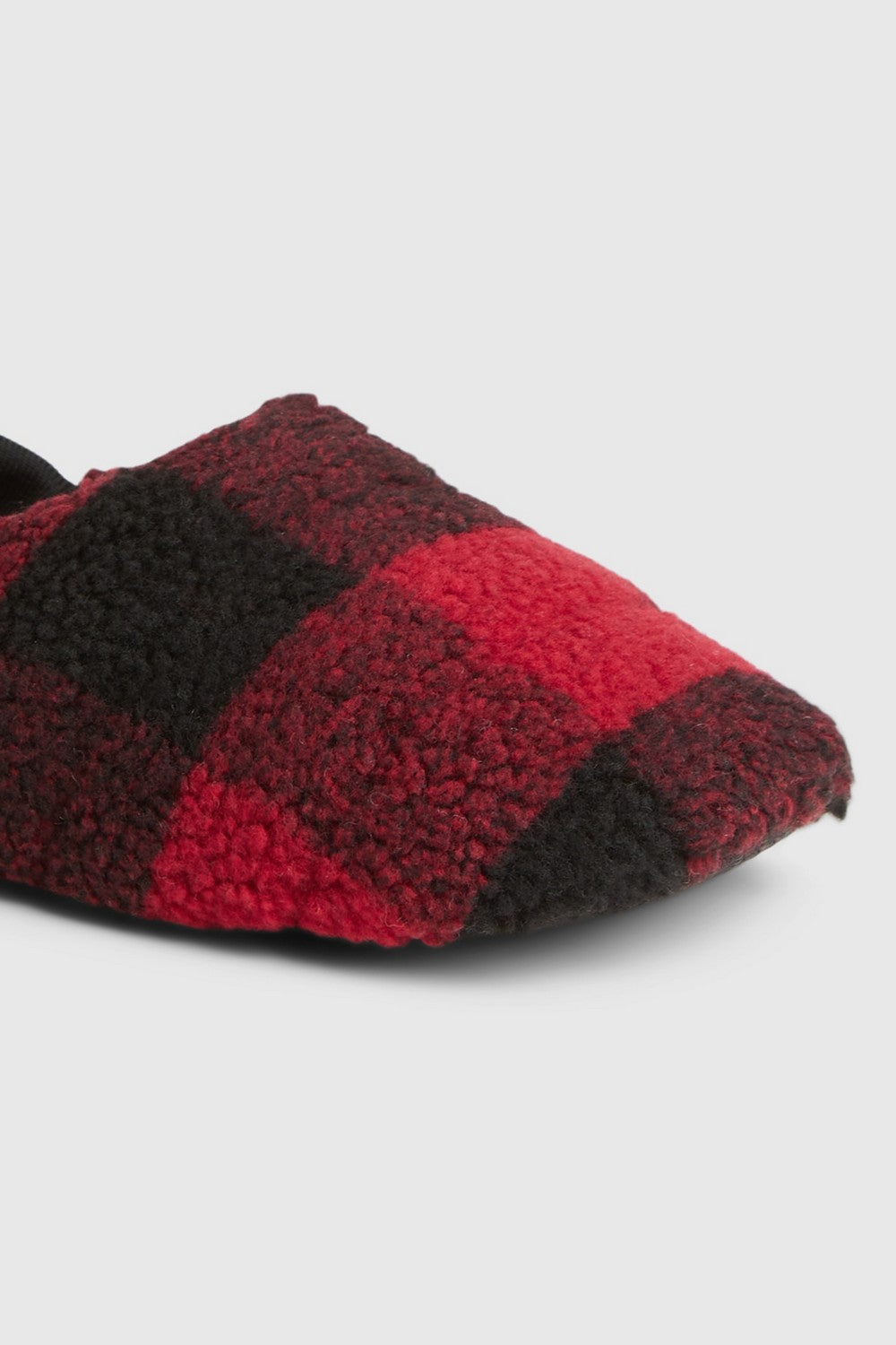 Тапочки із шерпи 388805017 black/red