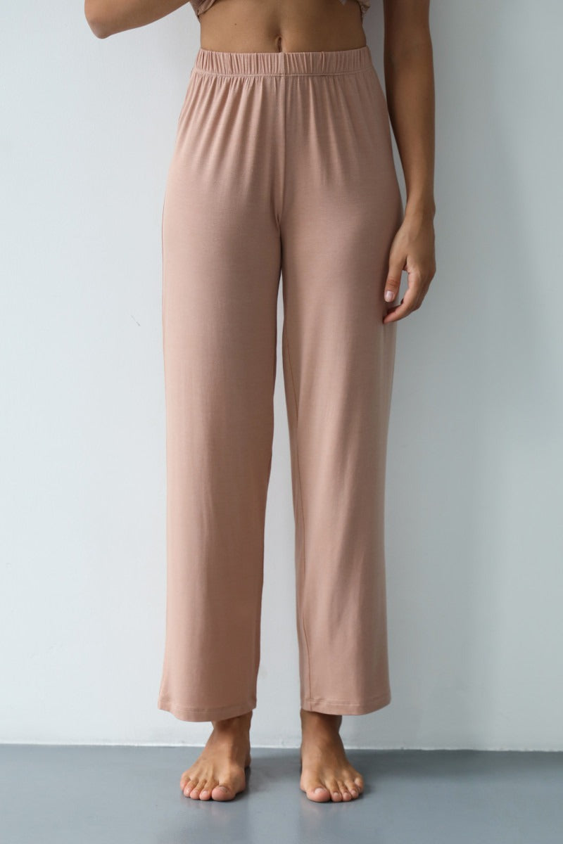 Пижамные брюки из модала 24077 beige