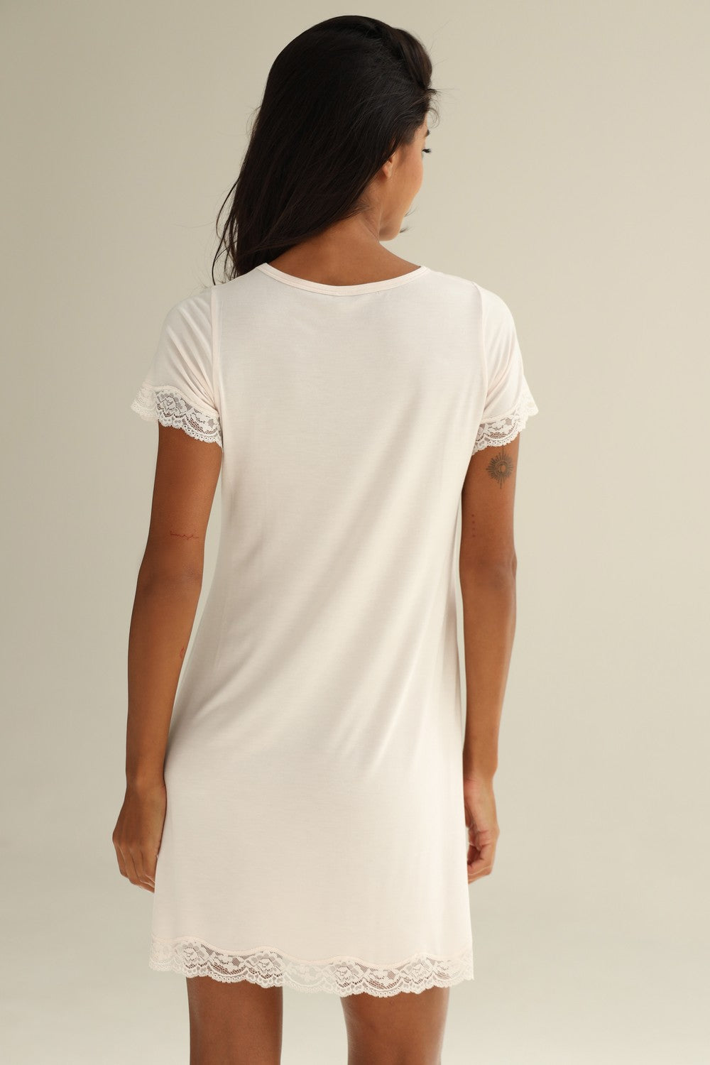 Ночная сорочка из модала 24079 cream