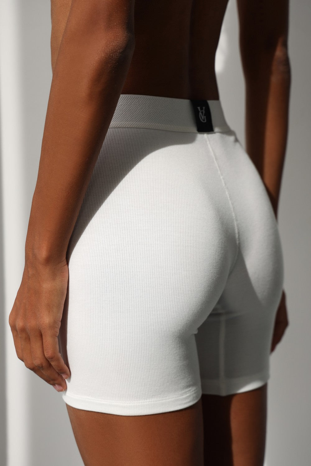 Велосипедки в рубчик 24110 milk