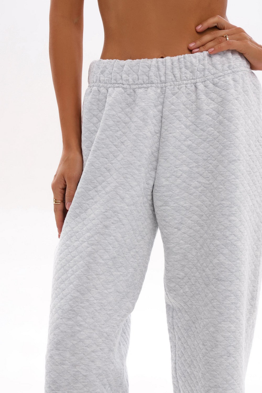 Домашний комплект с брюками 25024 gray melange