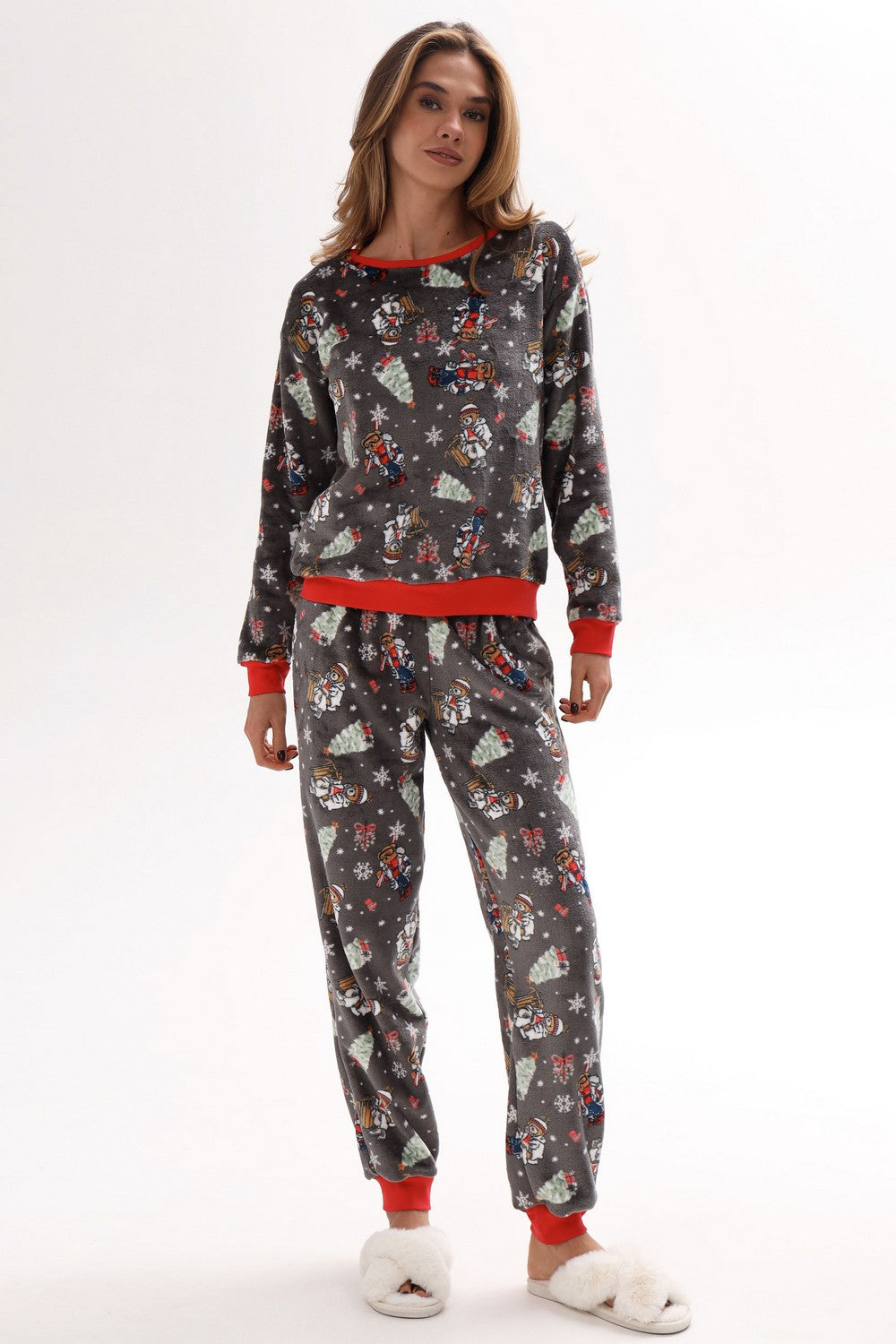 Домашний костюм из велсофта 25143