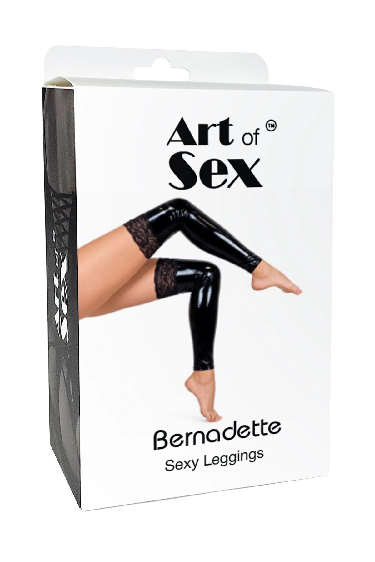 Вінілові гетри Bernadette black Art of Sex коробка