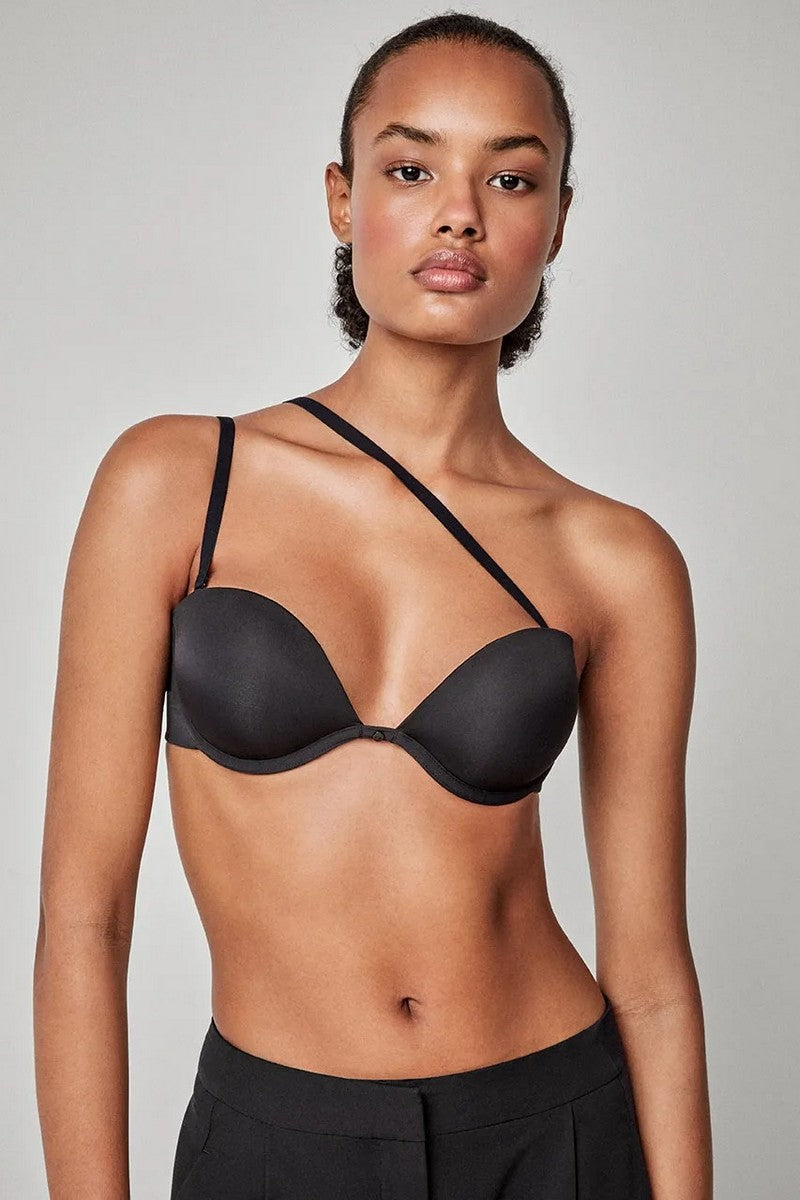 Бюстгальтер со съемными бретелями 1/10040 black