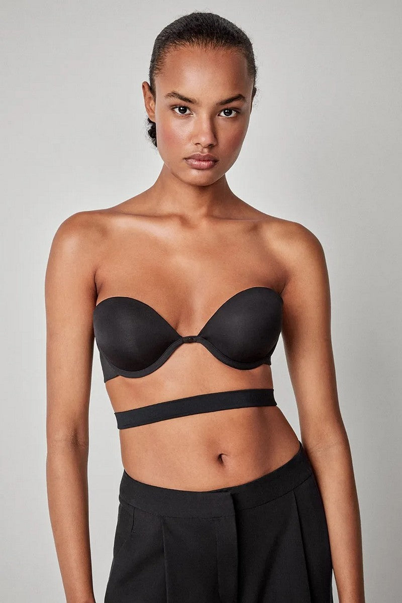 Бюстгальтер со съемными бретелями 1/10040 black
