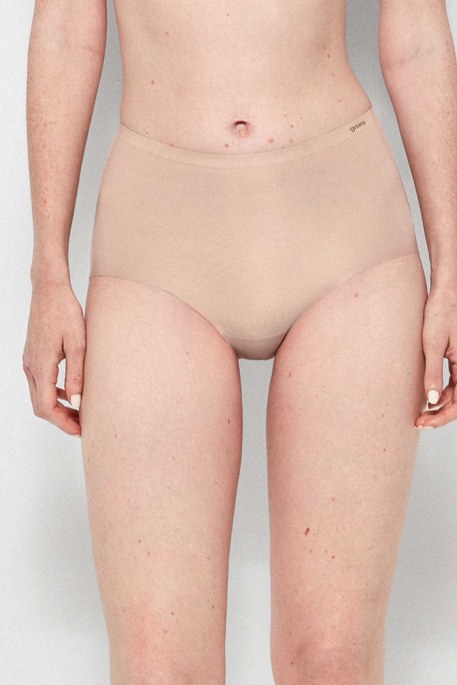 Бесшовные трусики слип 10027B beige