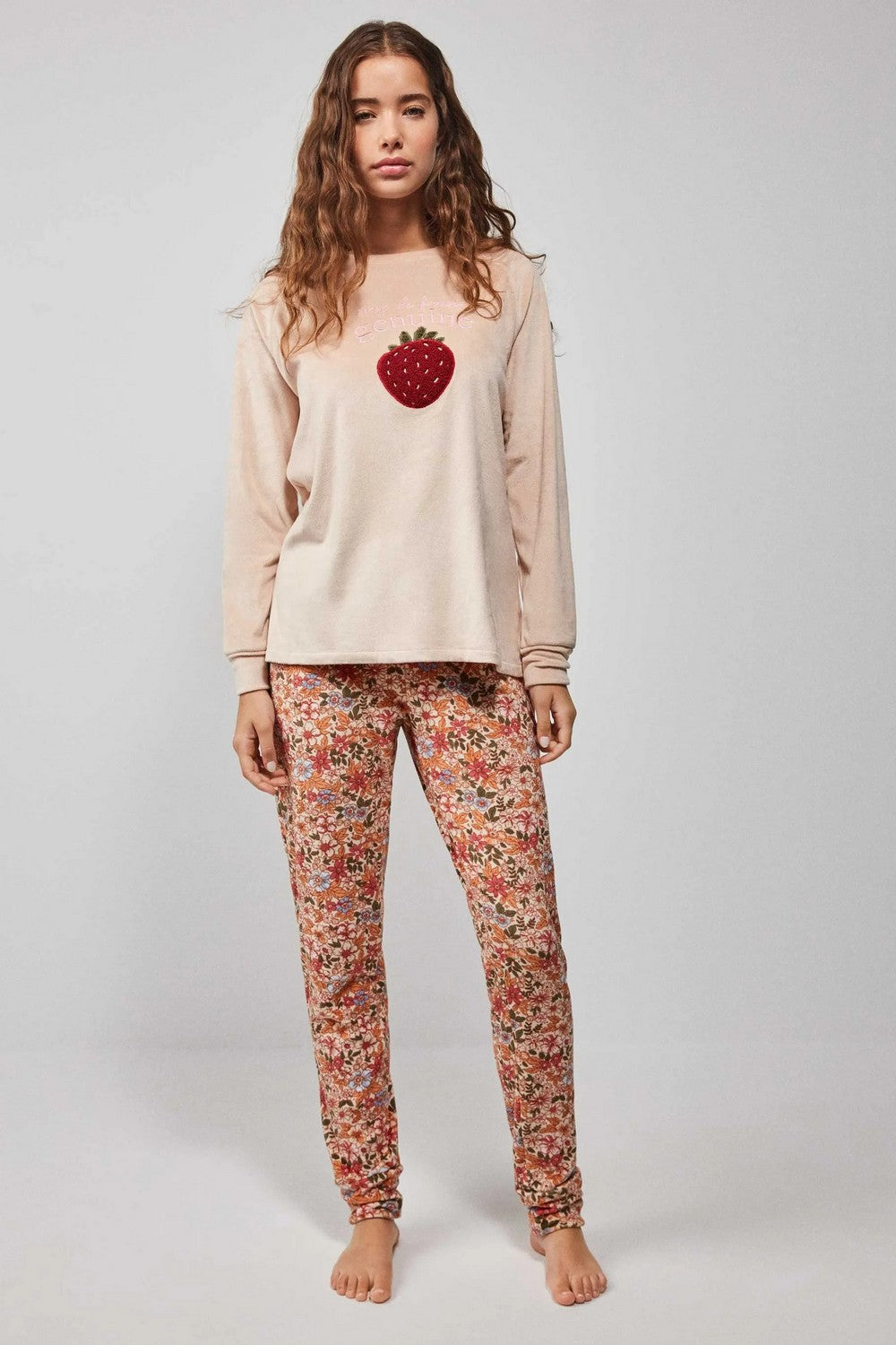 Пижама с принтом 2/20202 rose