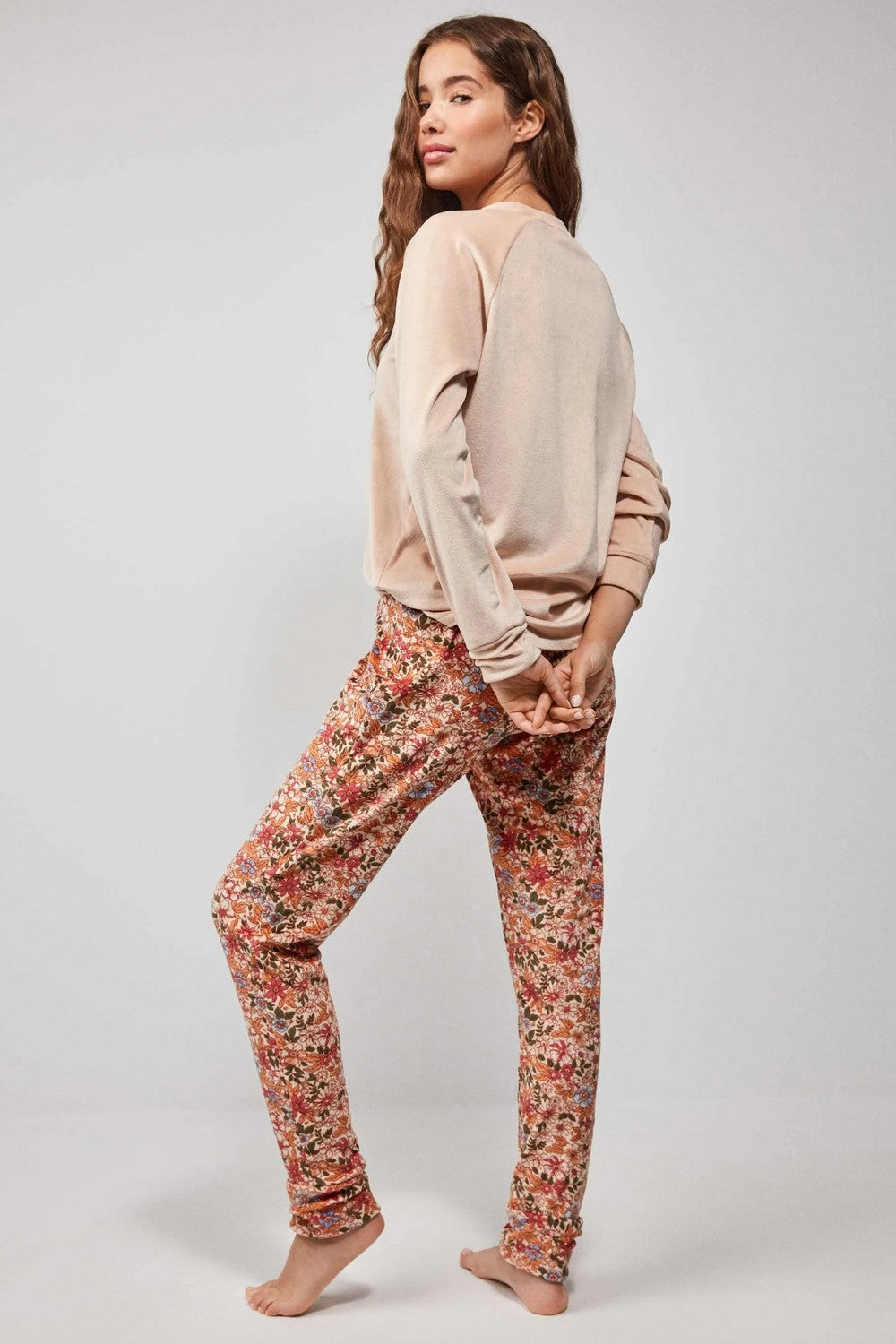 Пижама с принтом 2/20202 rose