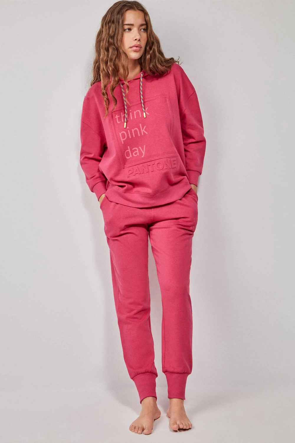 Домашний комплект с брюками 2/20234 fuchsia