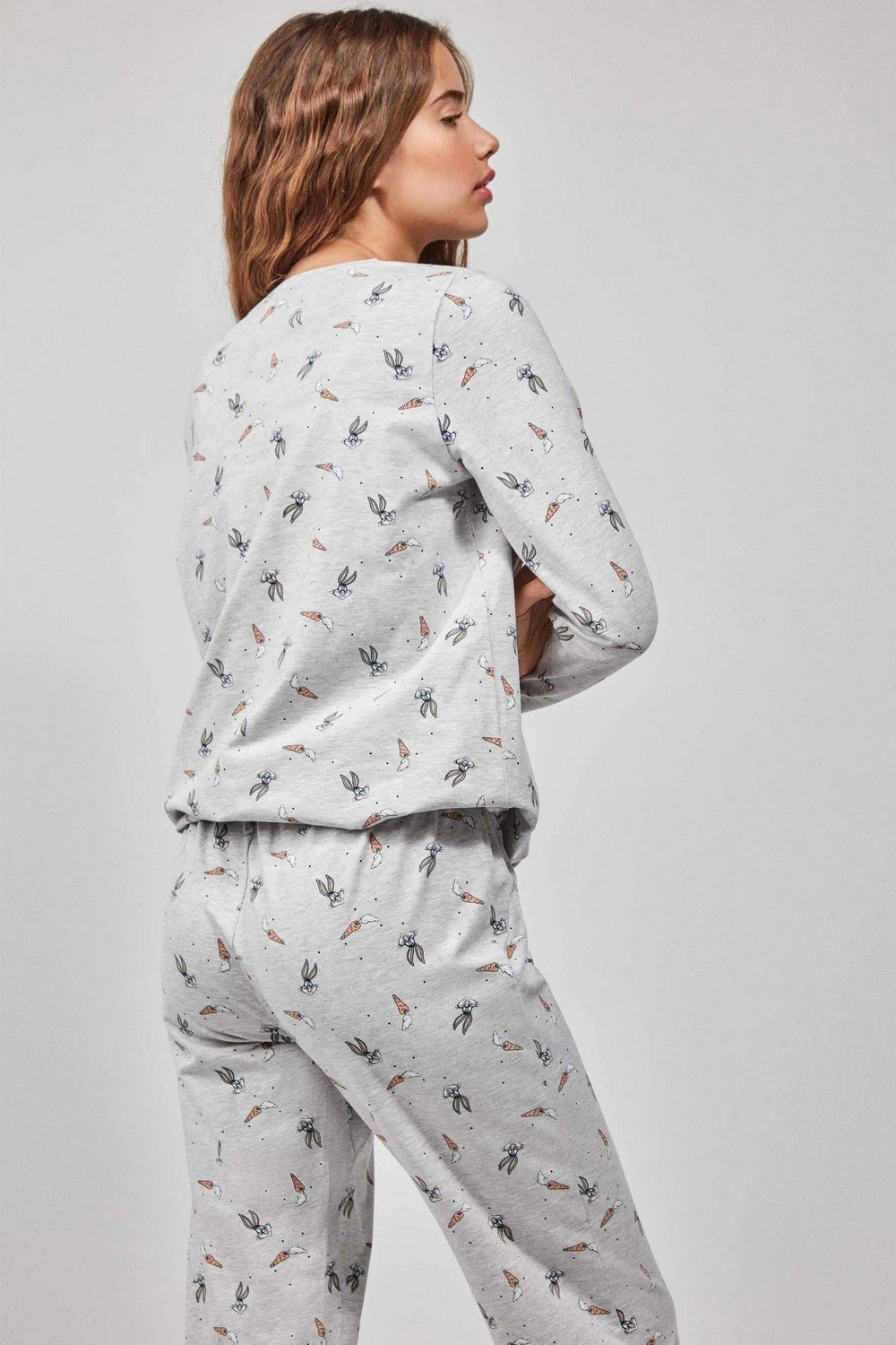 Бавовняна піжама з принтом 2/20236