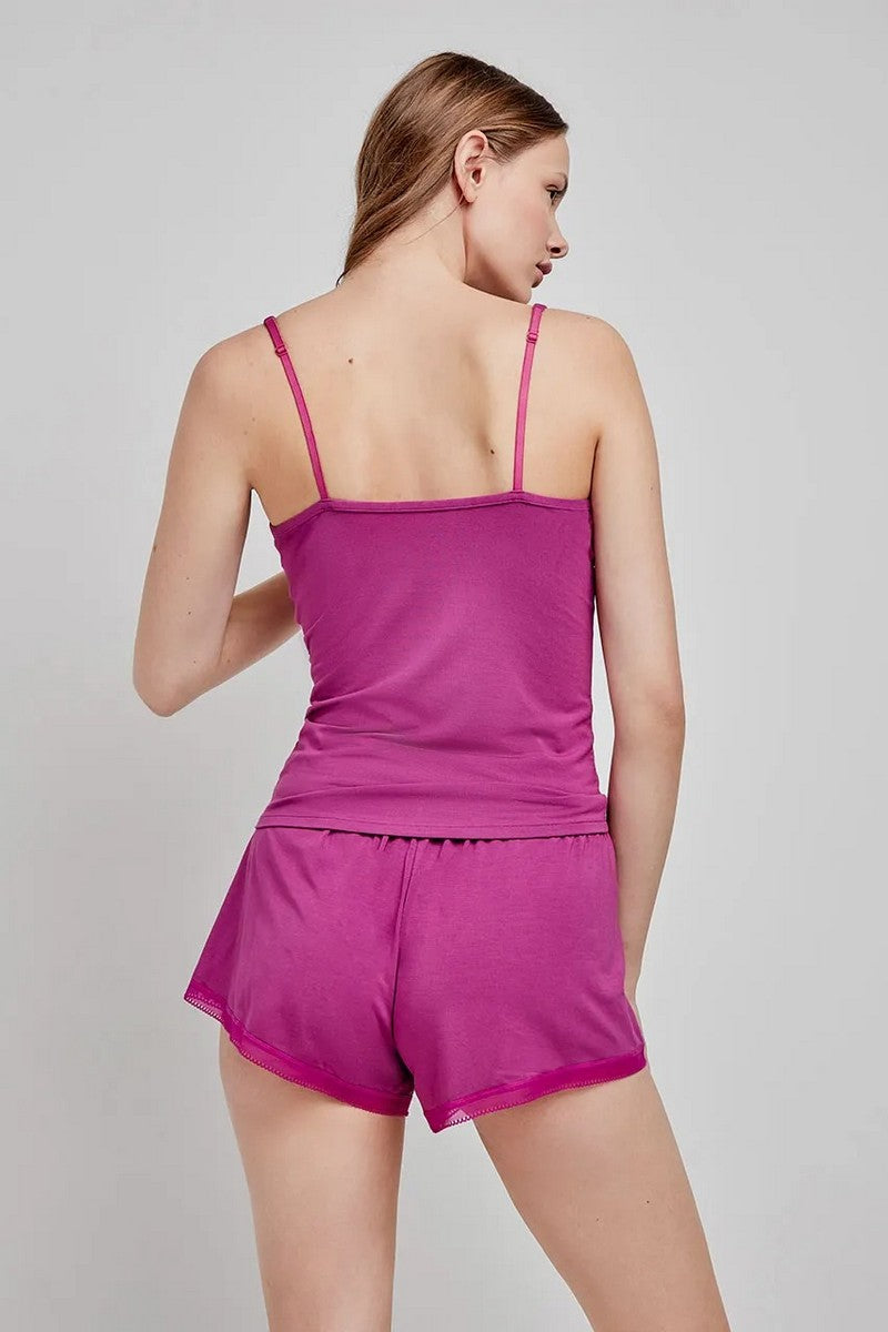Пижамные шорты из модала 2/20256B fuchsia