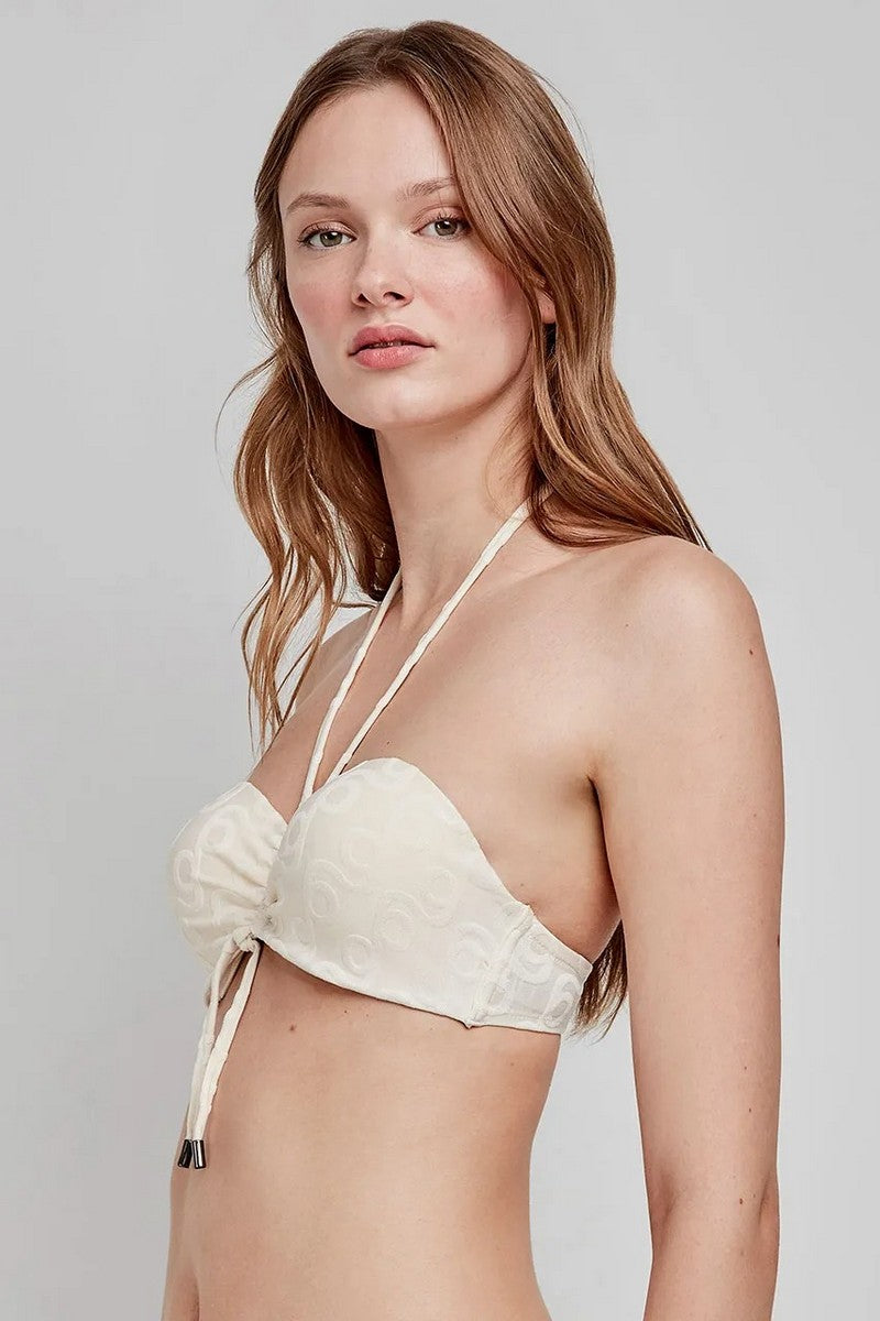 Купальный бюстгальтер бандо 2/30190Т milk