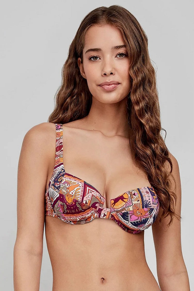 Купальный бюстгальтер на косточках 2/30241Т black